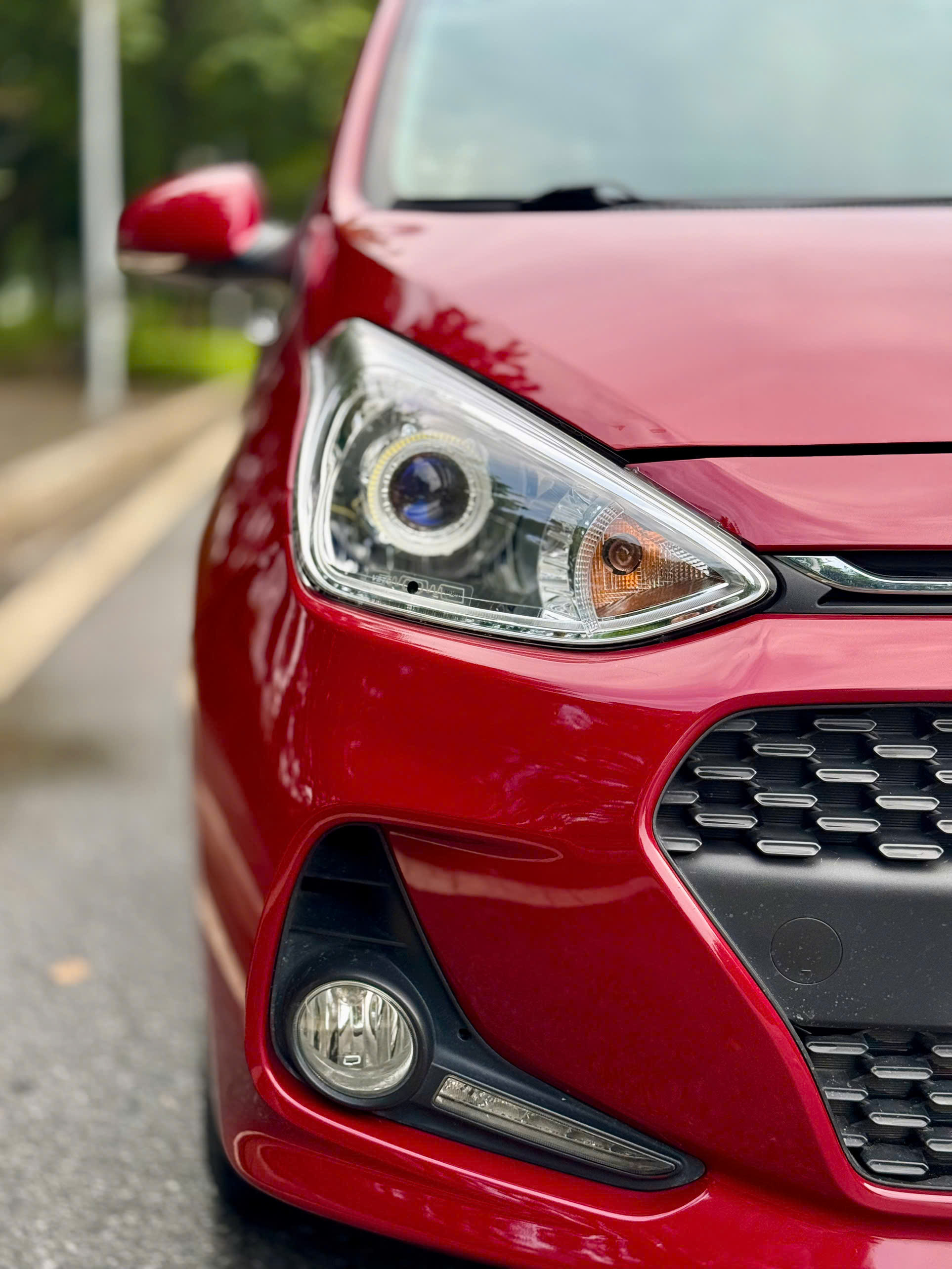 Hyundai I10 1.2AT 2019 đỏ