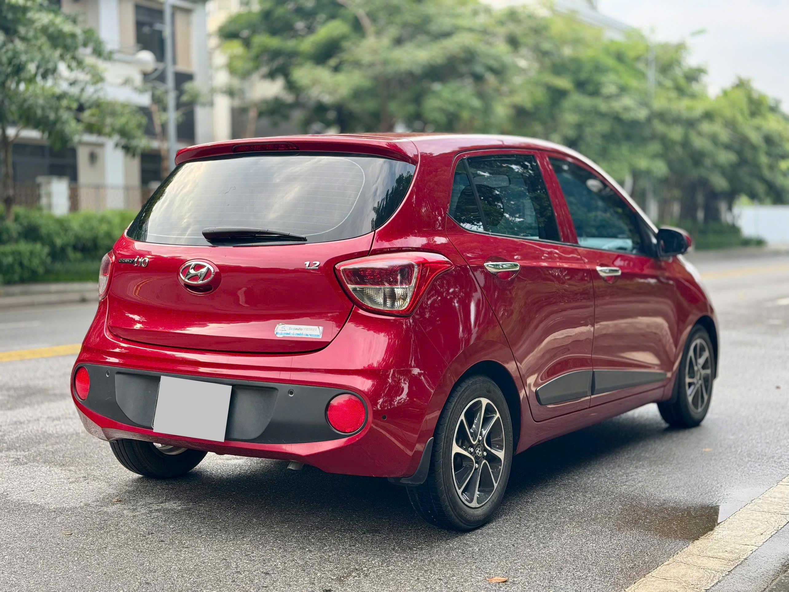 Hyundai I10 1.2AT 2019 đỏ