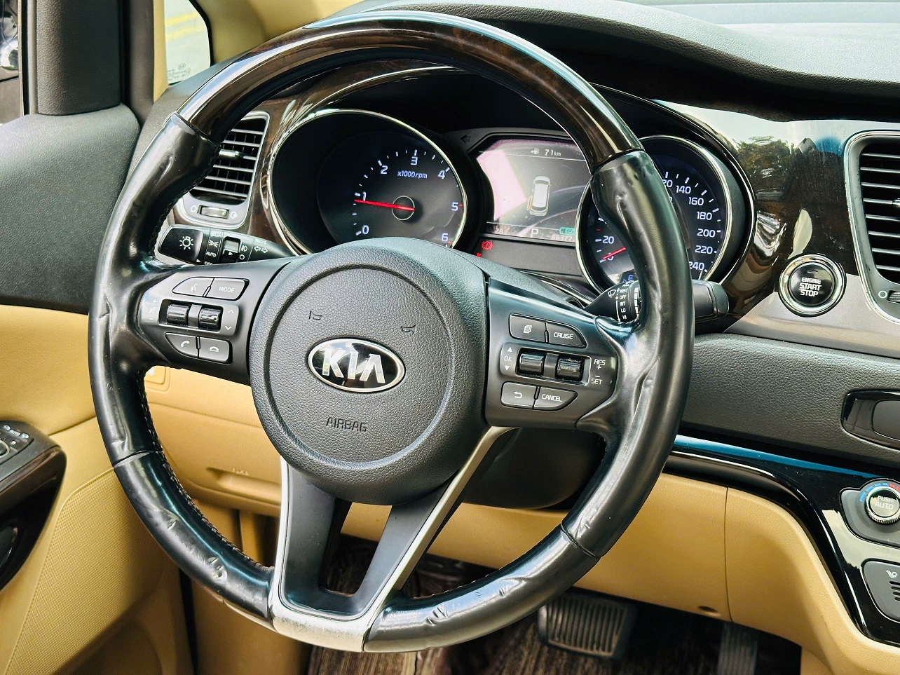 Kia Sedona 2.2 DATH Platium D 2019 màu đen