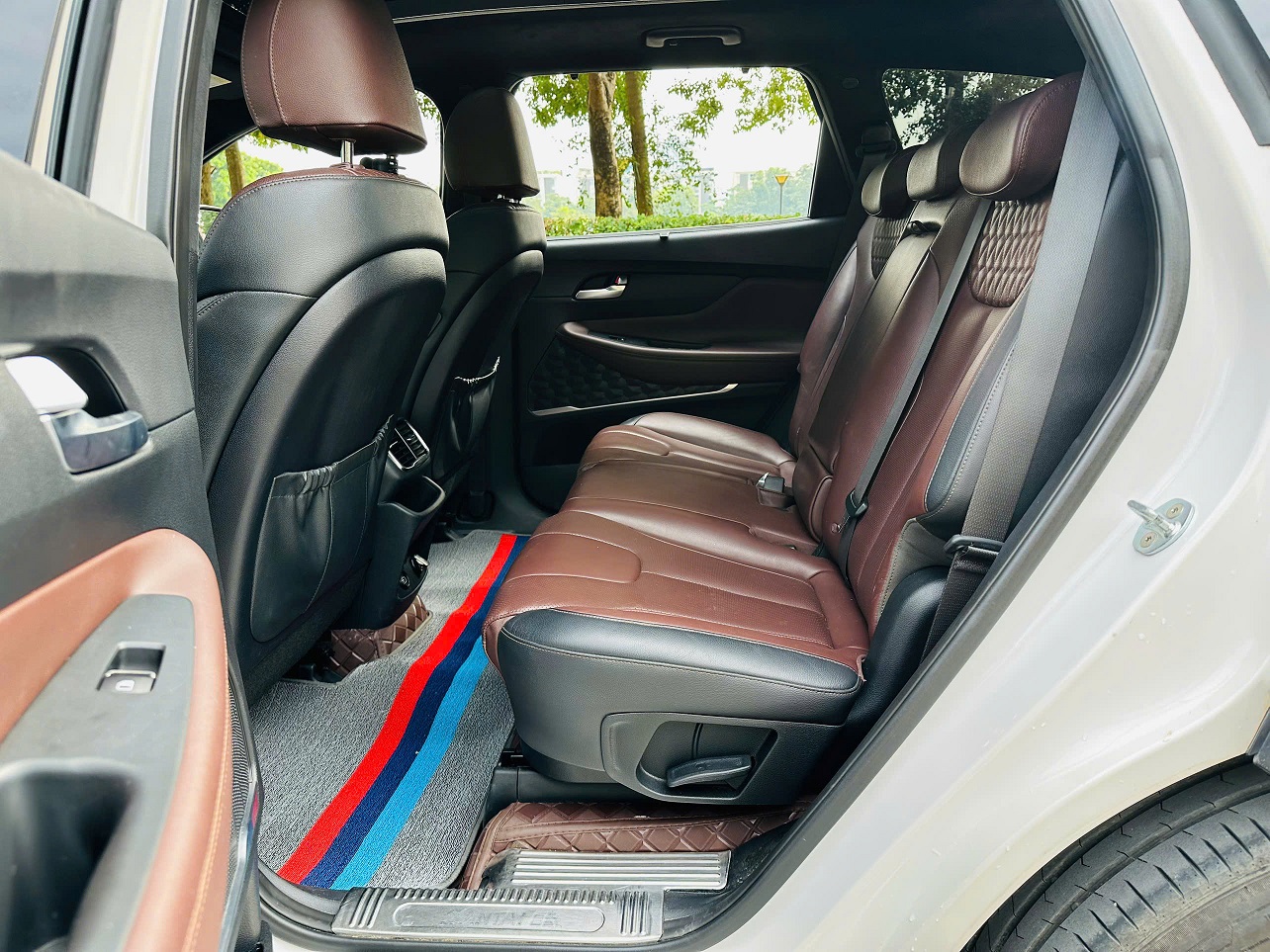 Hyundai Santafe 2.2D Premium 2020 màu trắng