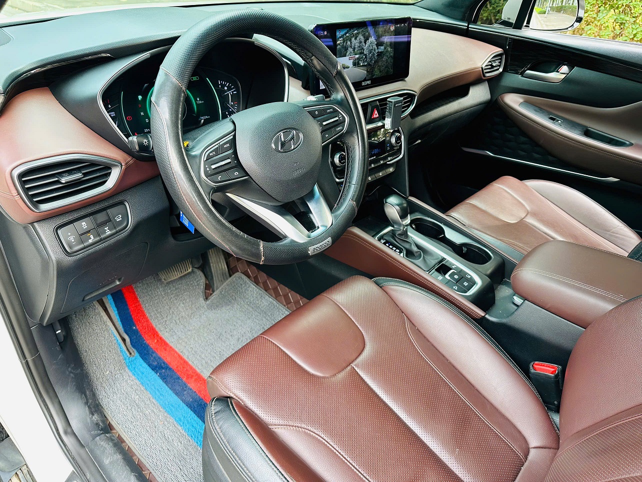 Hyundai Santafe 2.2D Premium 2020 màu trắng