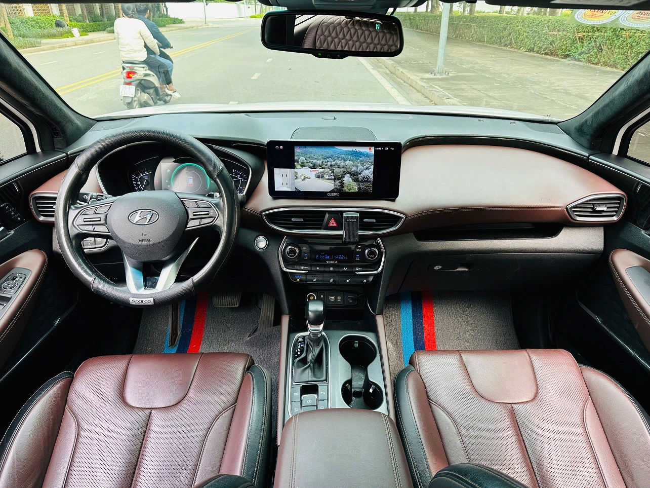 Hyundai Santafe 2.2D Premium 2020 màu trắng