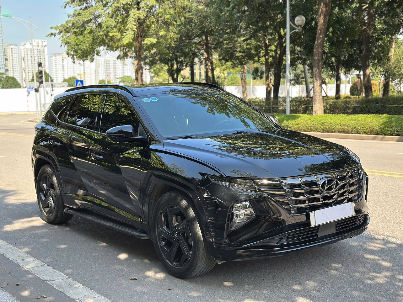 Hyundai Tucson 1.6 AT Turbo HTRAC Đặc biệt 2023 màu đen