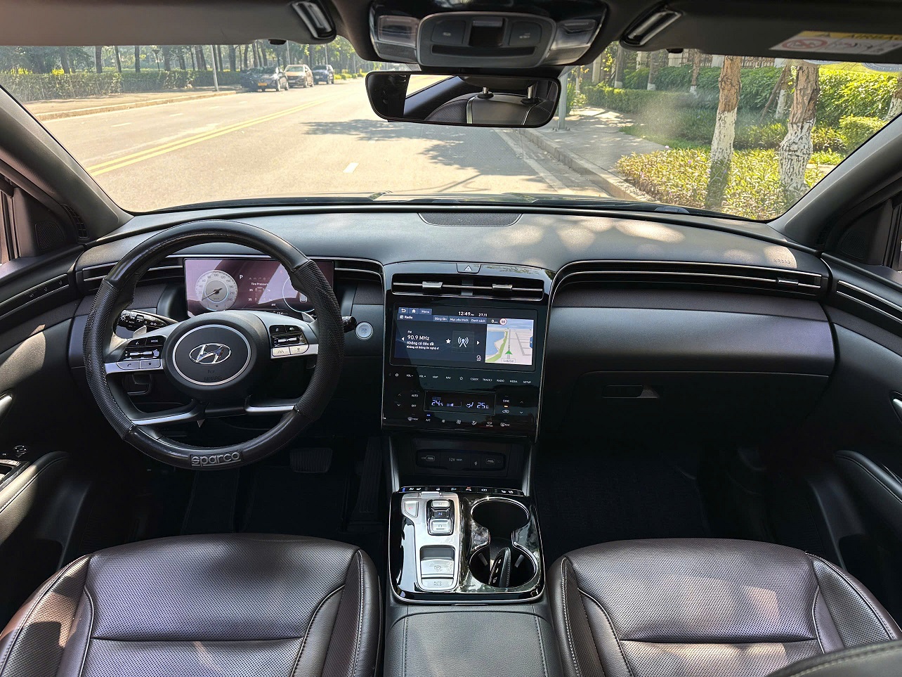 Hyundai Tucson 1.6 AT Turbo HTRAC Đặc biệt 2023 màu đen