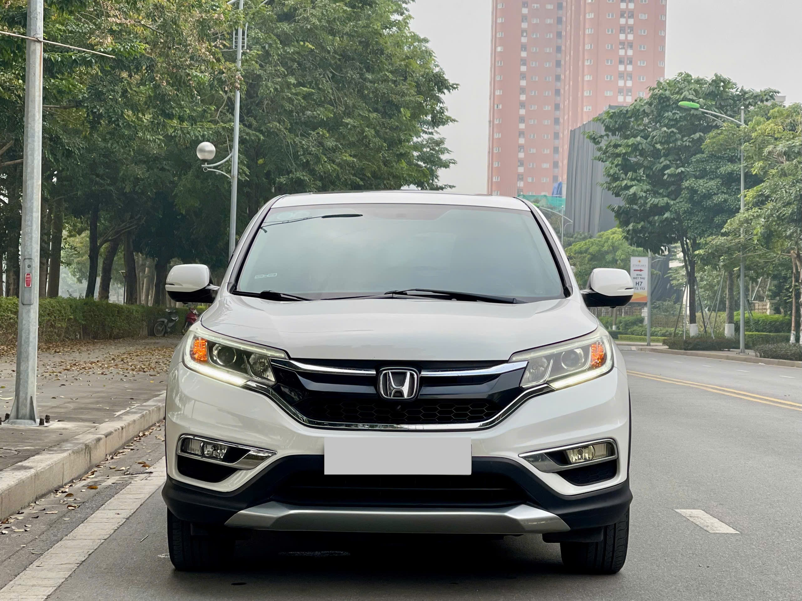 HONDA CRV 2.4AT - 2016 màu trắng