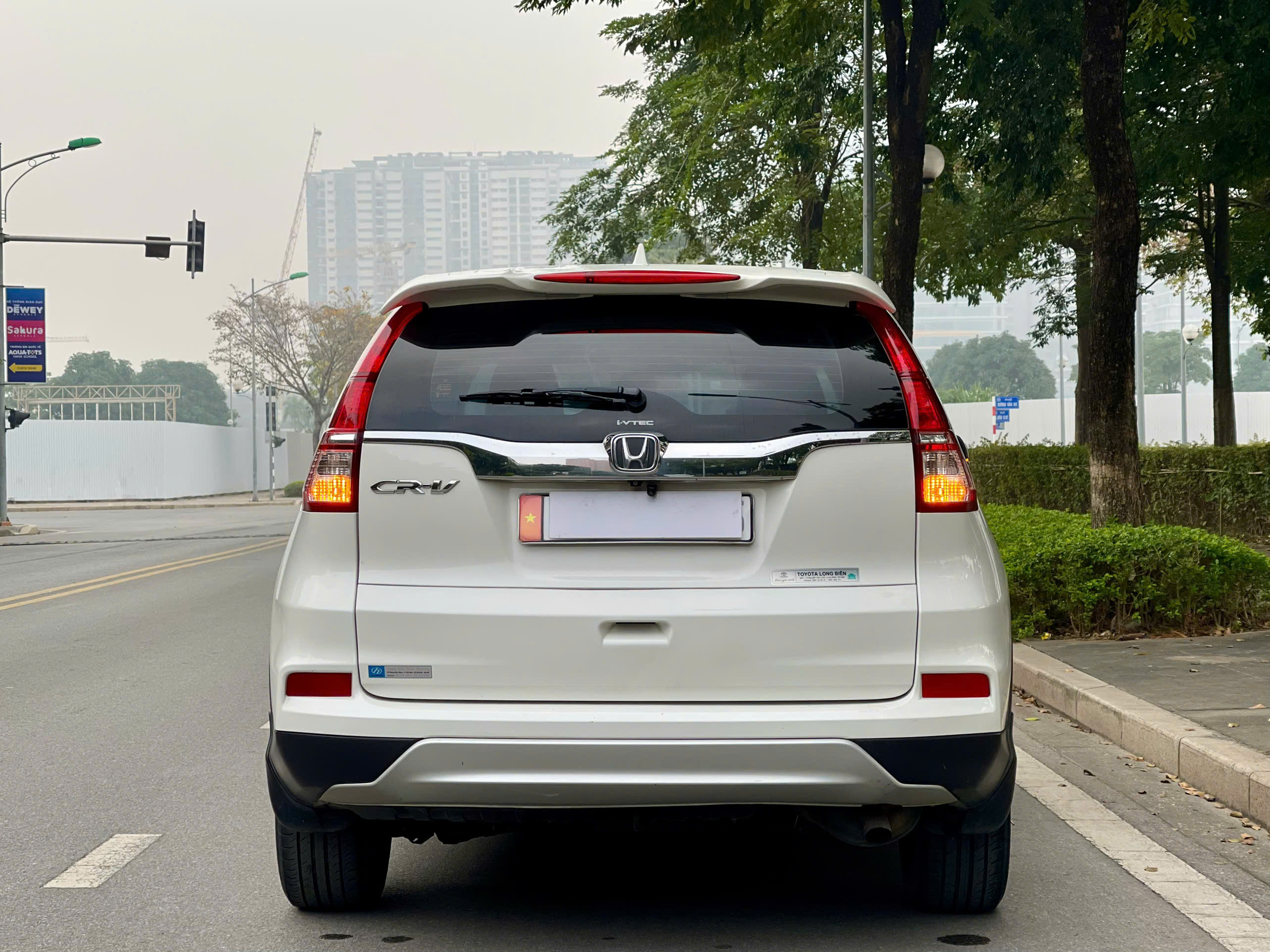 HONDA CRV 2.4AT - 2016 màu trắng