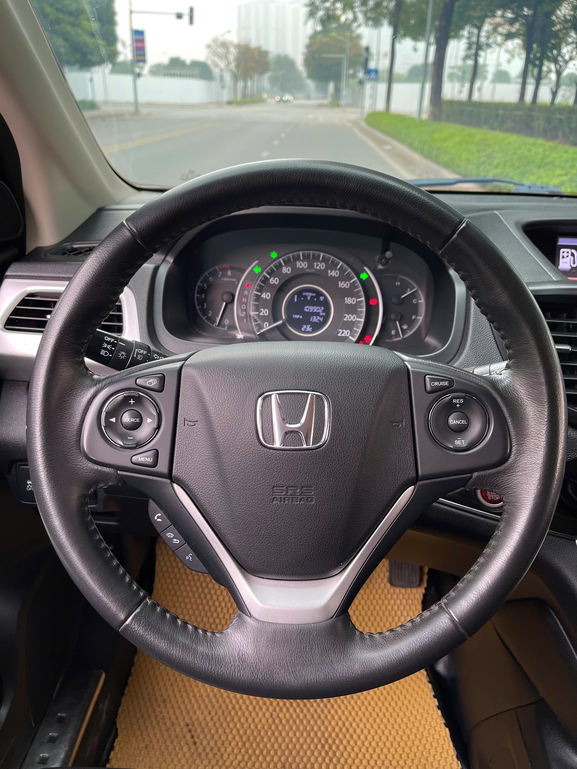 HONDA CRV 2.4AT - 2016 màu trắng