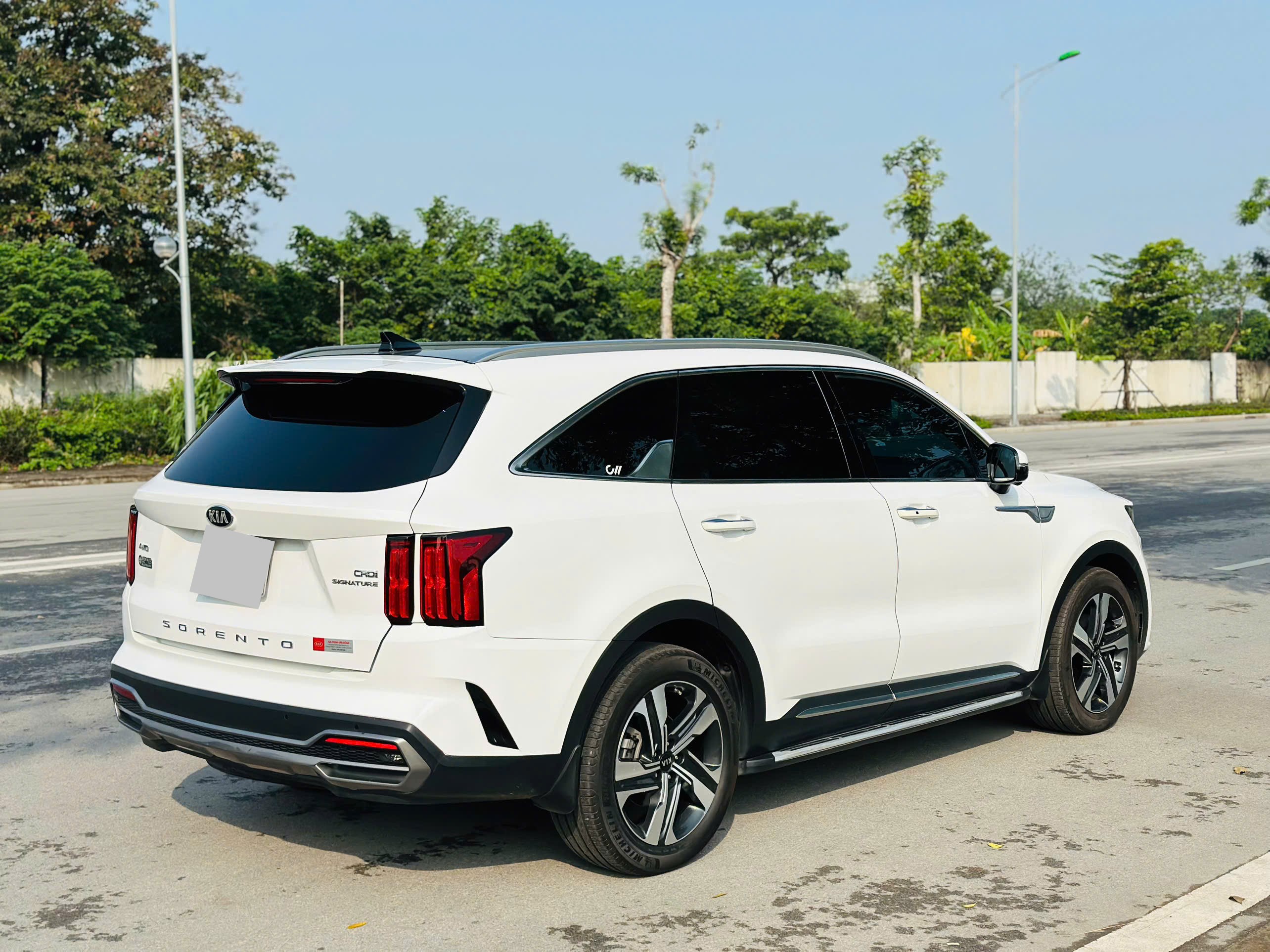 Kia Sorento Signature 2.2 AT AWD 6S 2020 trắng