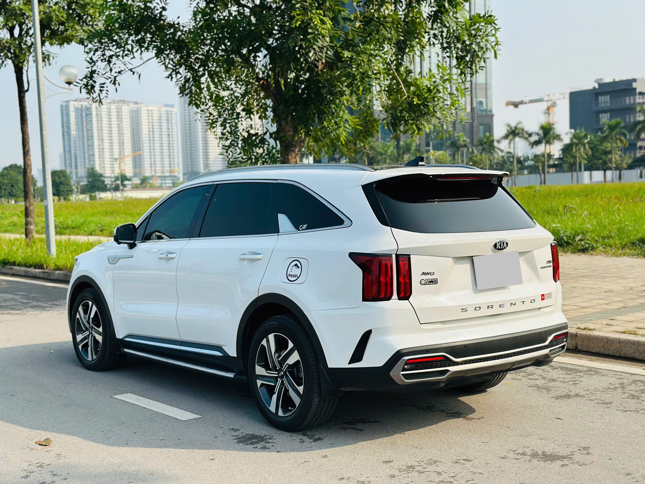 Kia Sorento Signature 2.2 AT AWD 6S 2020 trắng