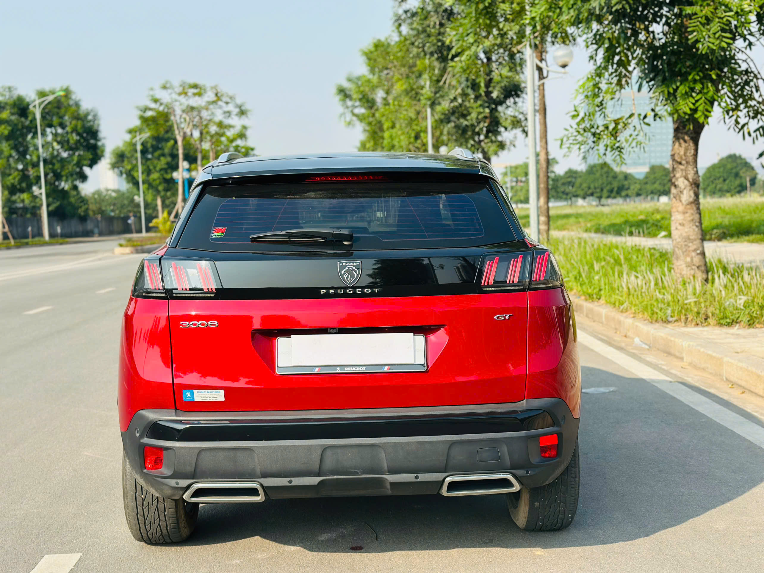 Peugeot 3008 AL 1.6 AT 2021 màu đỏ
