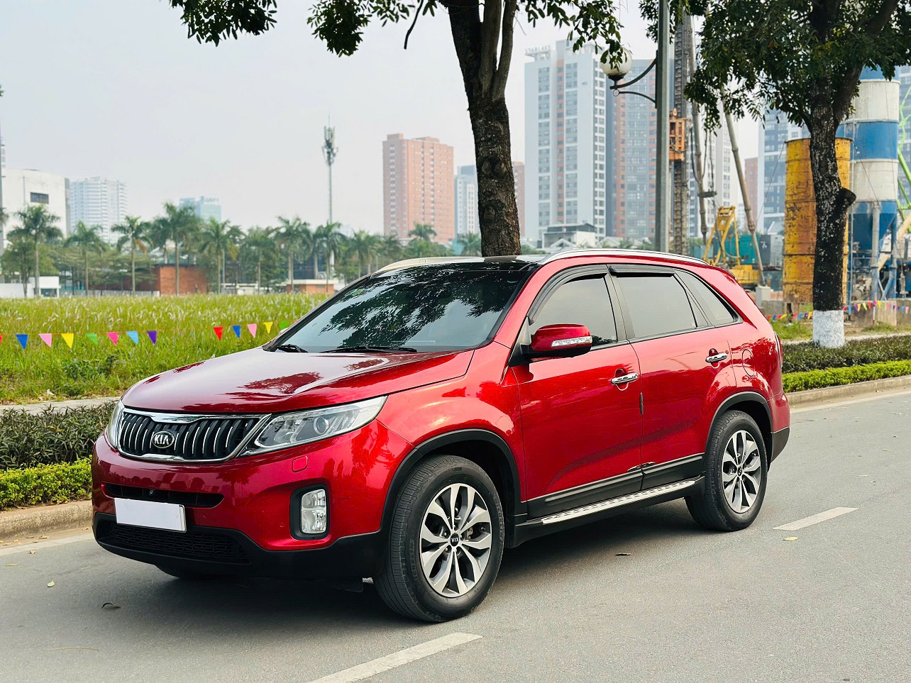 Kia Sorento 2.4 GATH 2018 màu đỏ