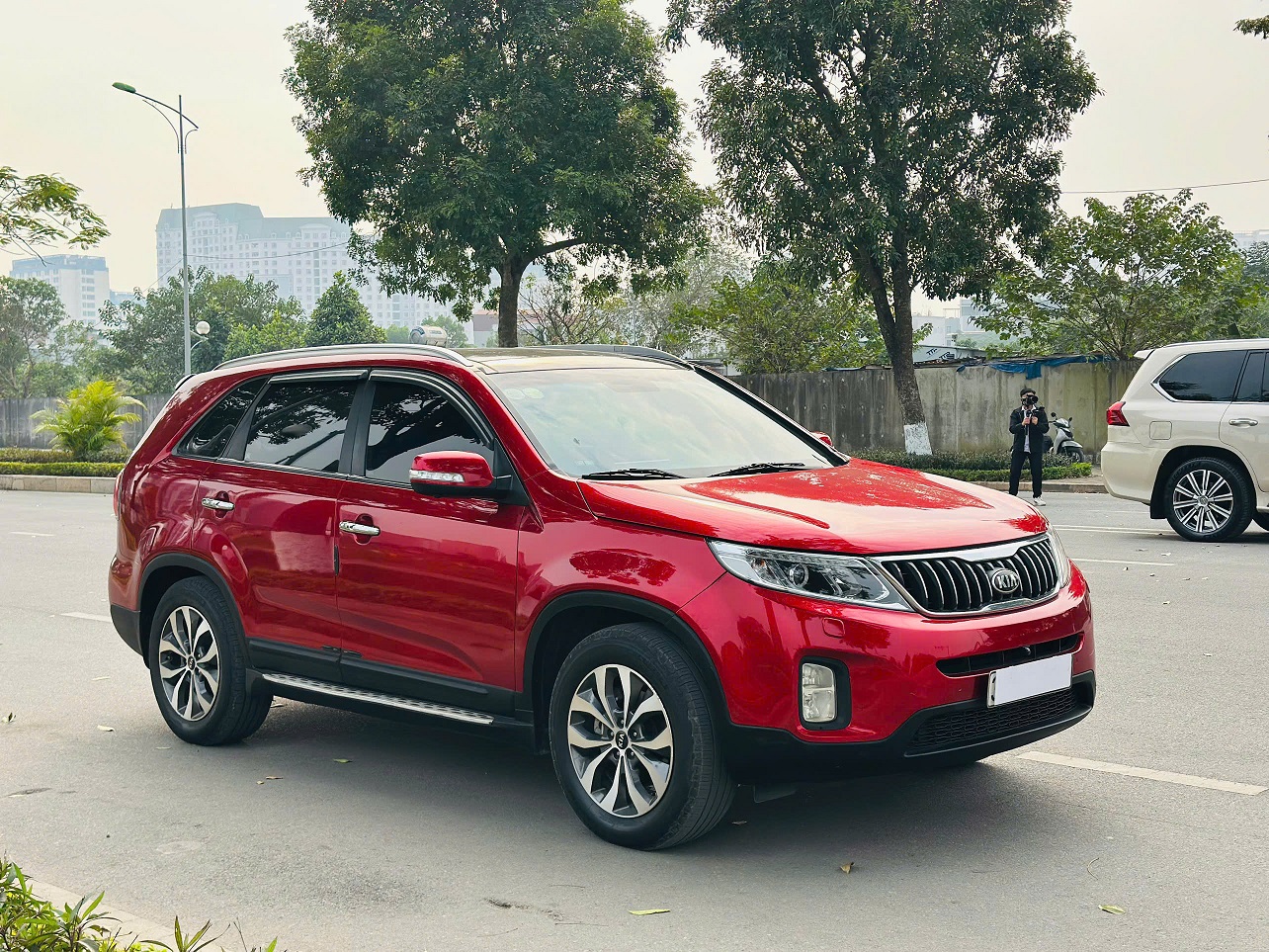 Kia Sorento 2.4 GATH 2018 màu đỏ