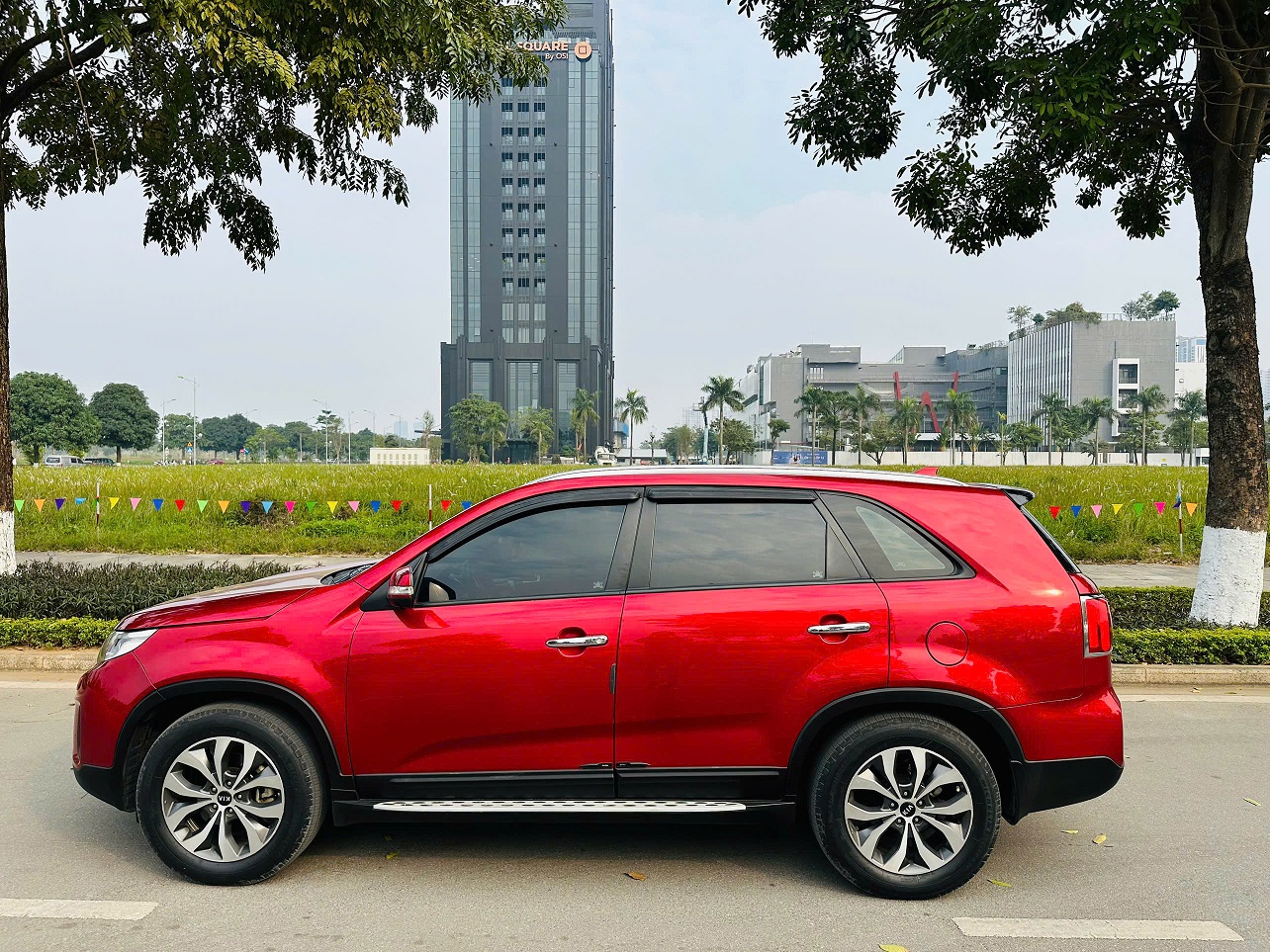 Kia Sorento 2.4 GATH 2018 màu đỏ