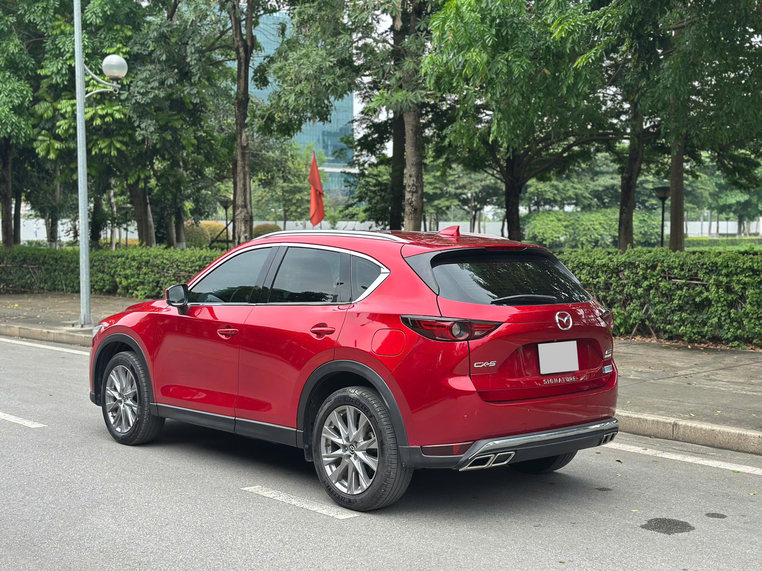Mazda CX5 Premium 2.0 AT 2021 đỏ pha lê