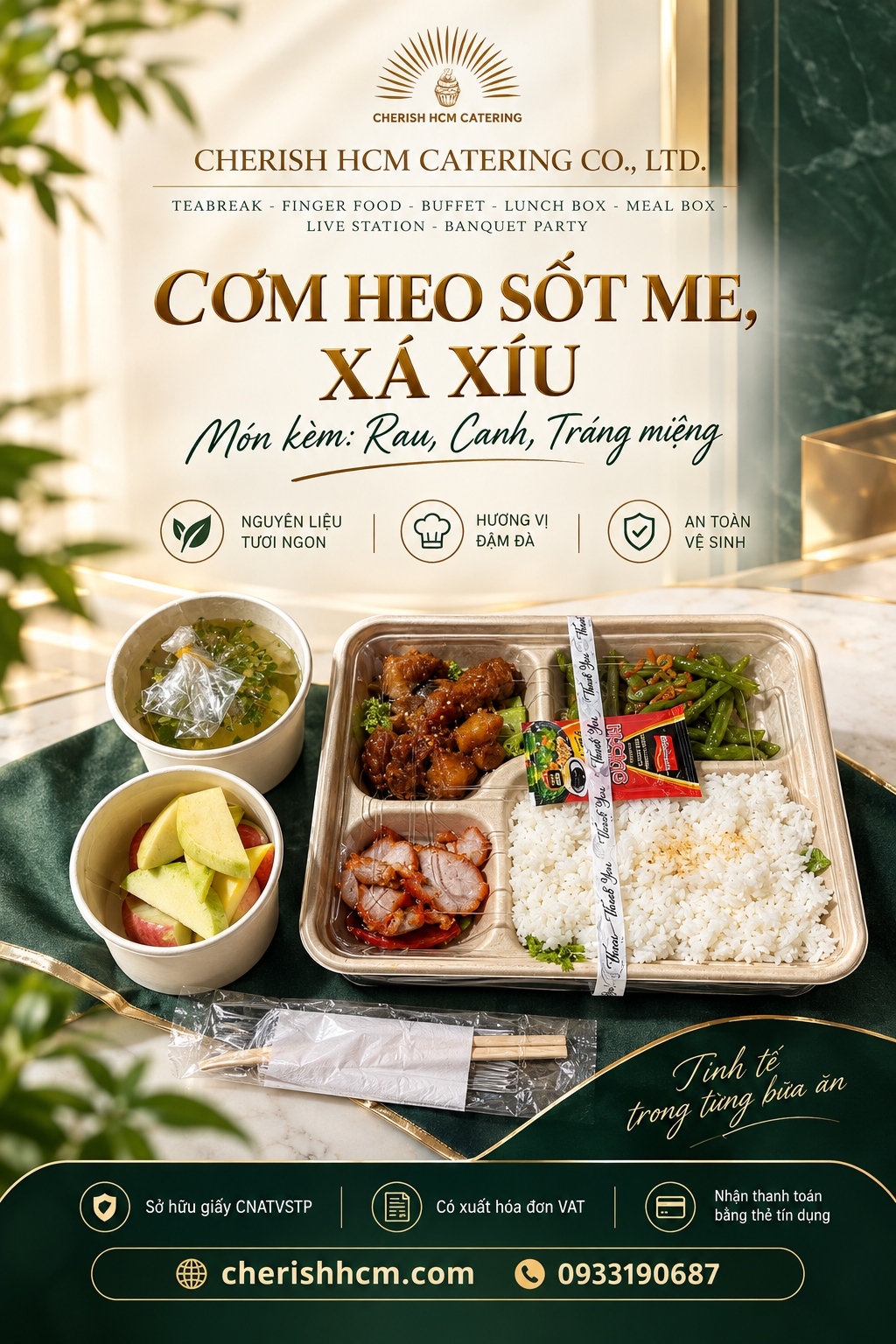 071026 Cơm Heo sốt me, Xá xíu