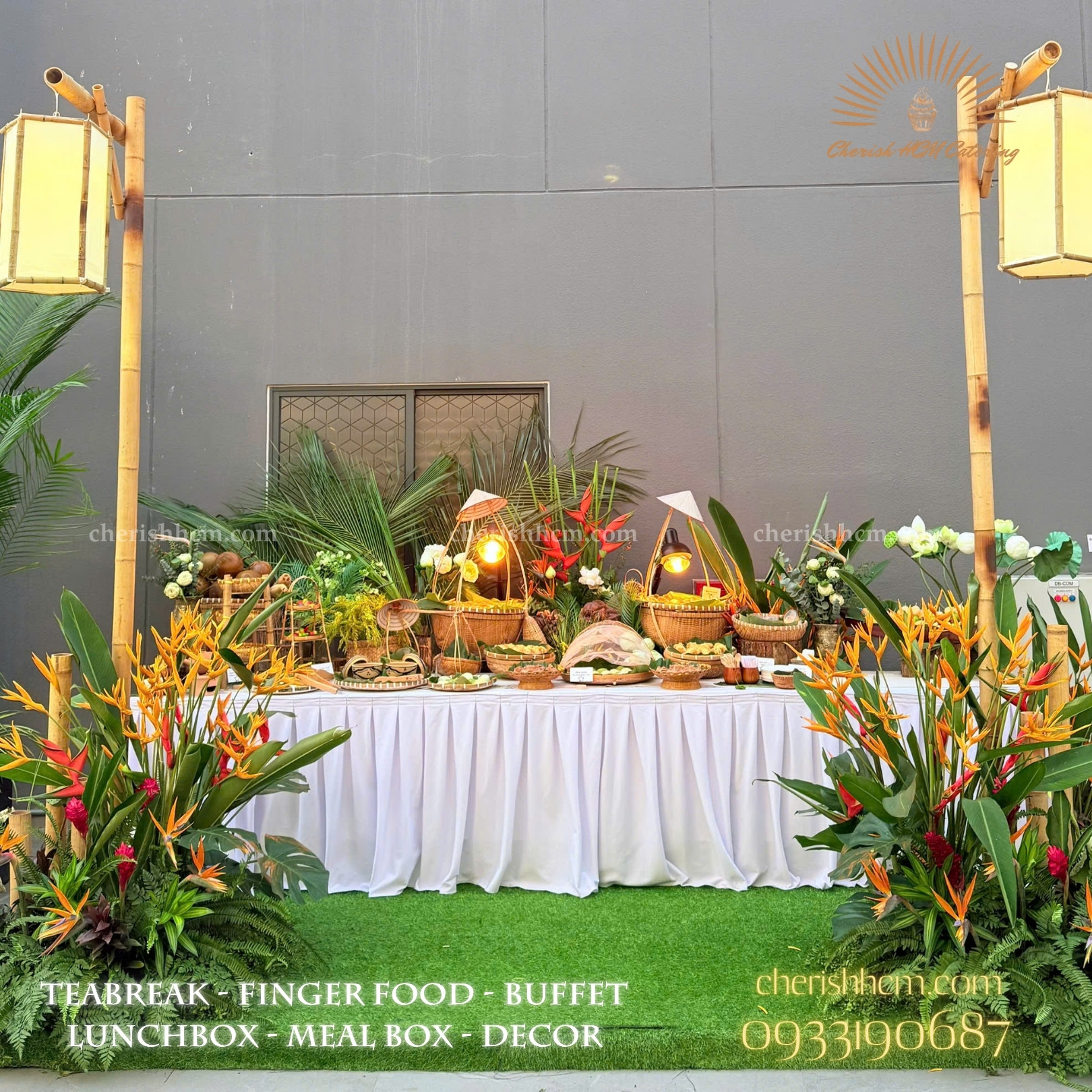 Tiệc Teabreak Bánh quê Việt Nam - Hồng Phúc