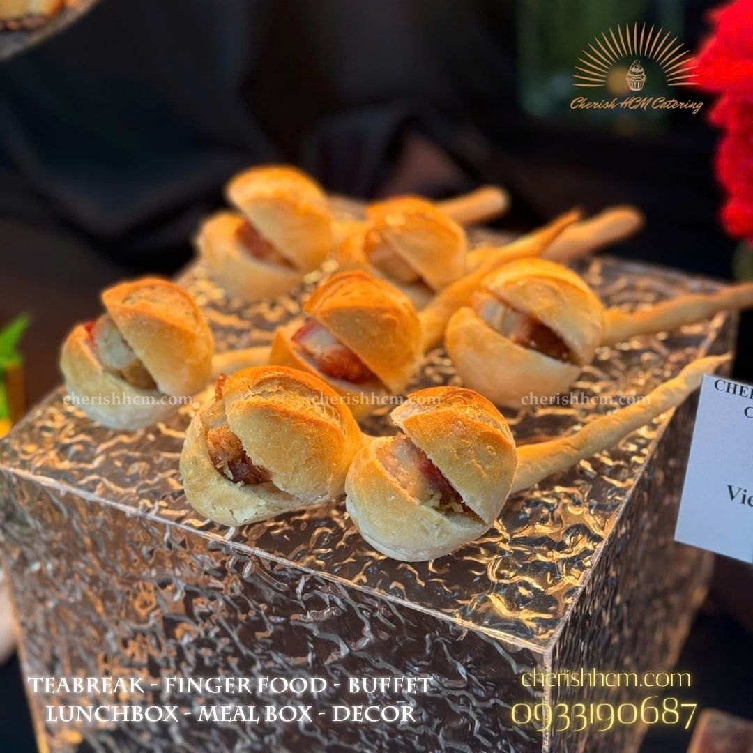 Set 10 Mouse baguette heo quay/ Roast pork mouse baguette