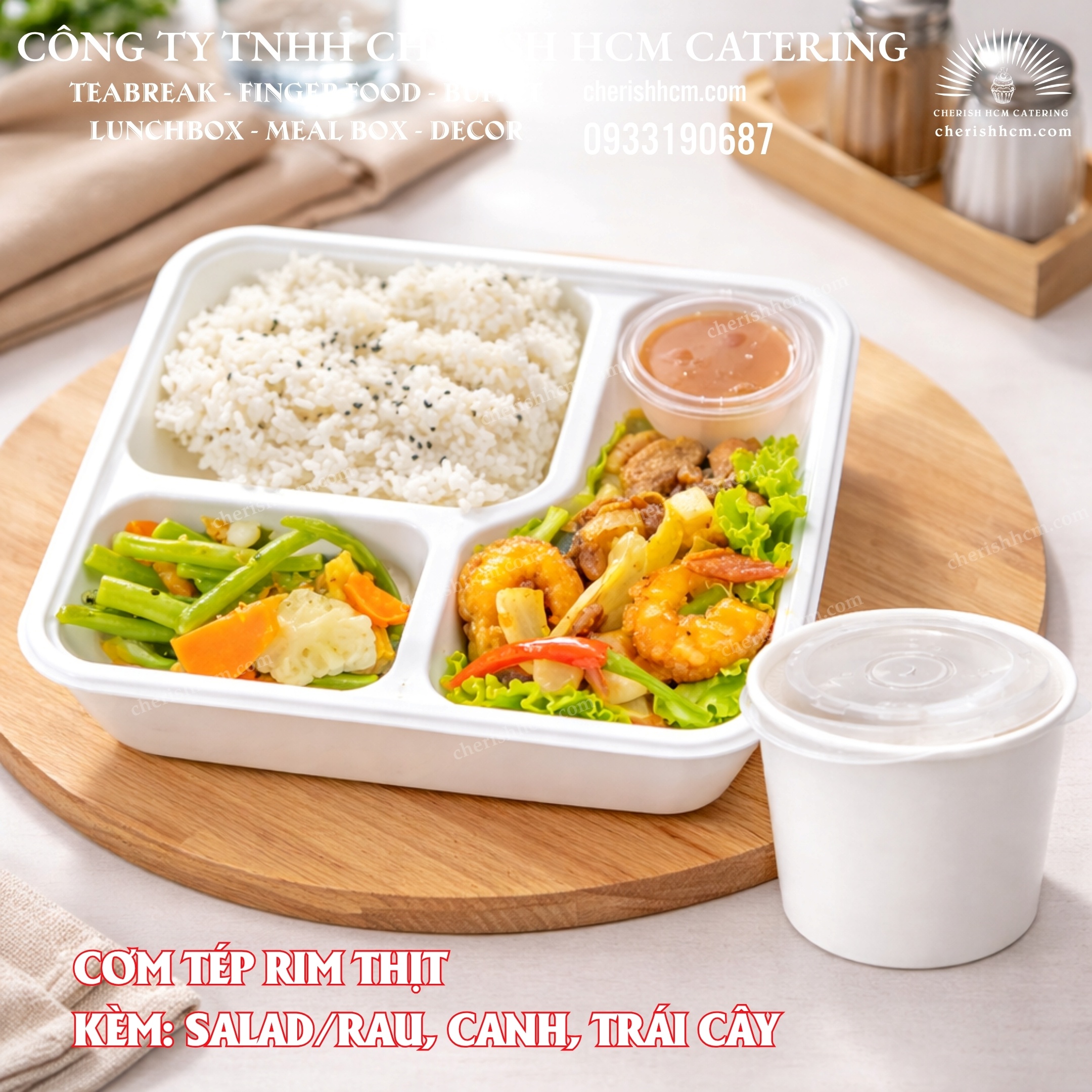 23824 Cơm Tép thịt rim/Caramelized Pork and Shrimp with Rice