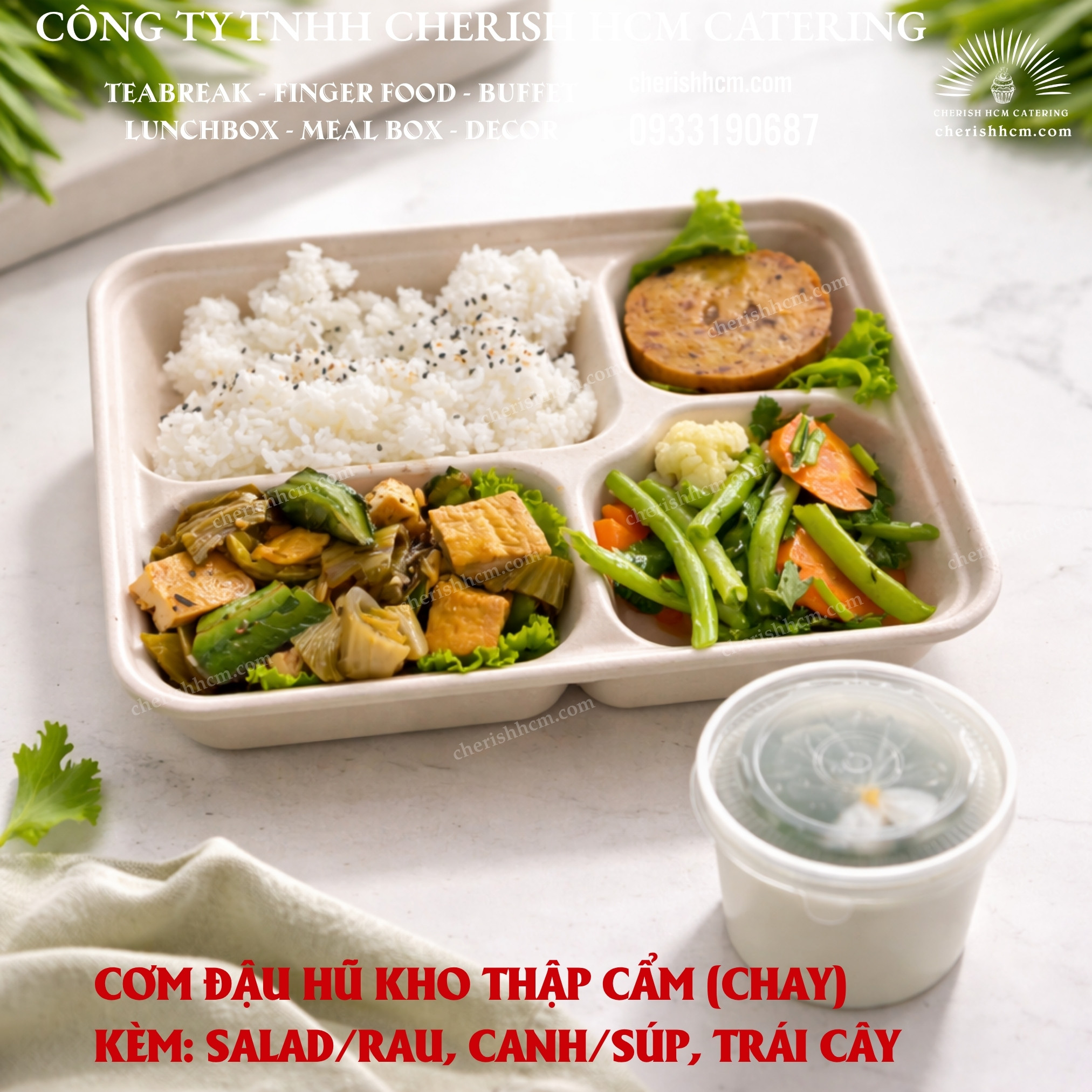 14426 Cơm đậu hũ kho thập cẩm