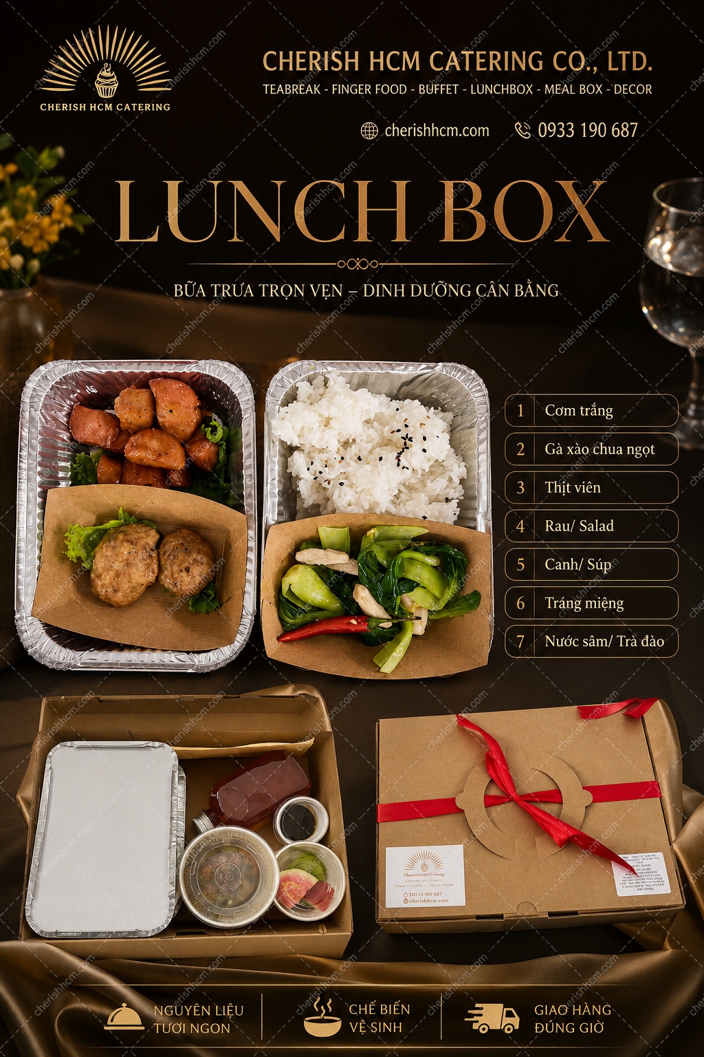 10526 Gà xào chua ngọt, Thịt viên