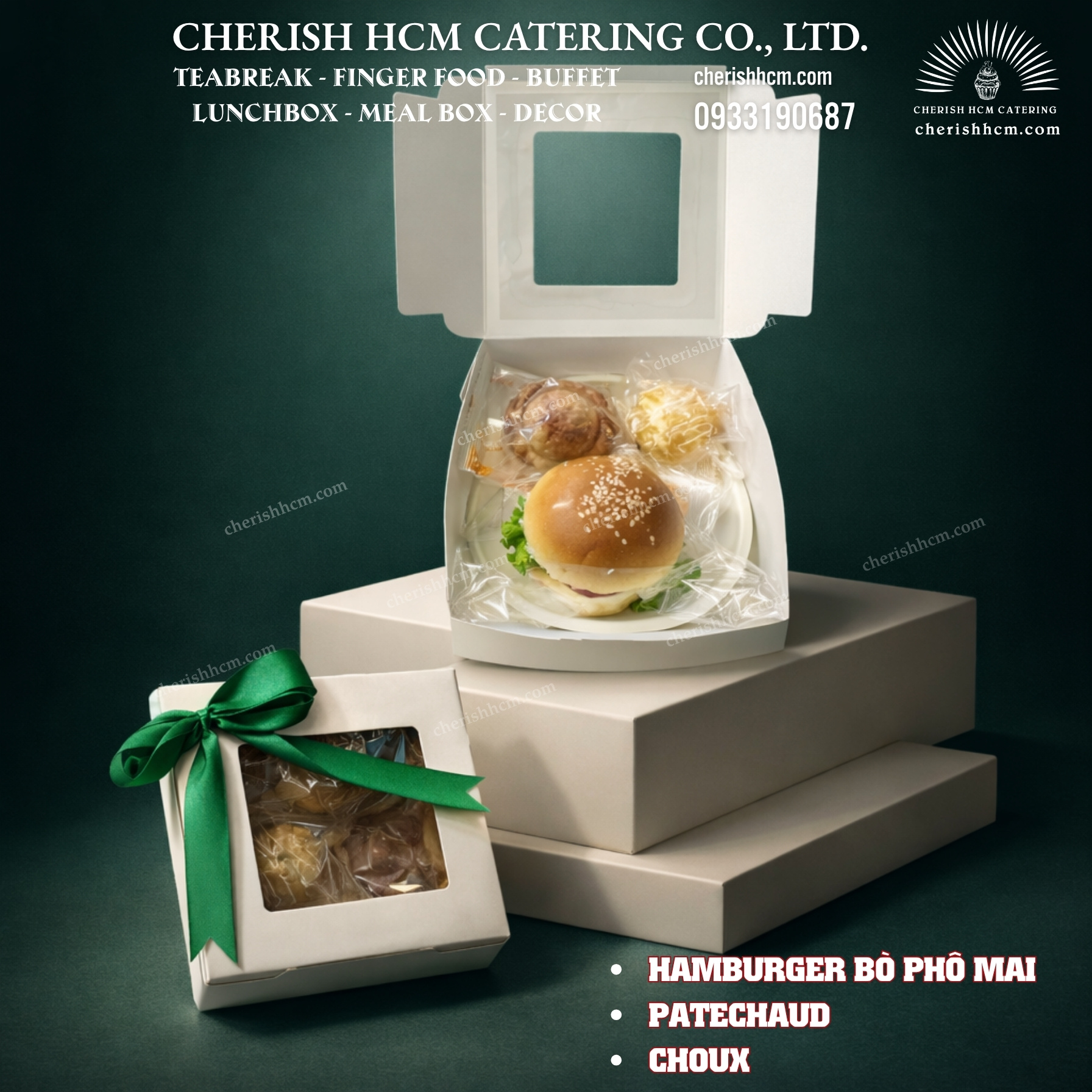 30324 Teabreak Box Calm - 2 bánh mặn 1 bánh ngọt
