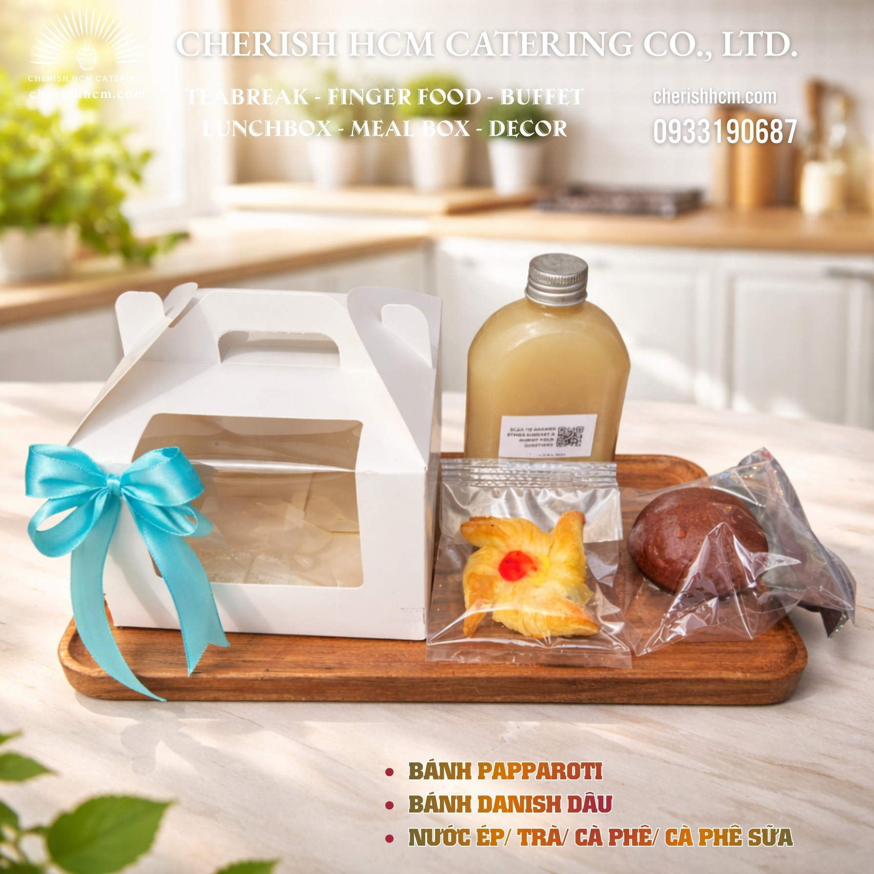 241024 Teabreak box Lively 2 bánh, Nước ép