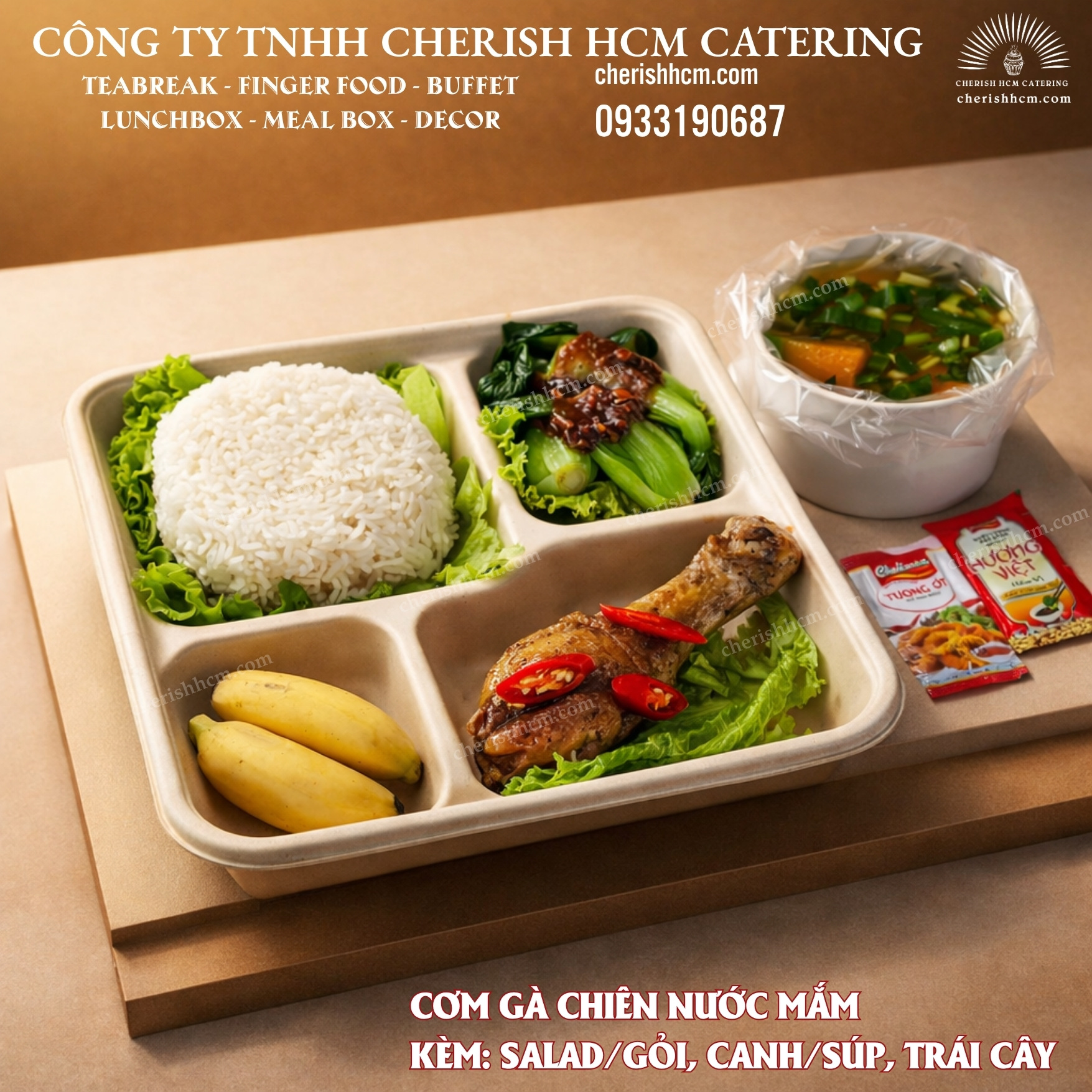 14525  Cơm gà chiên nước mắm
