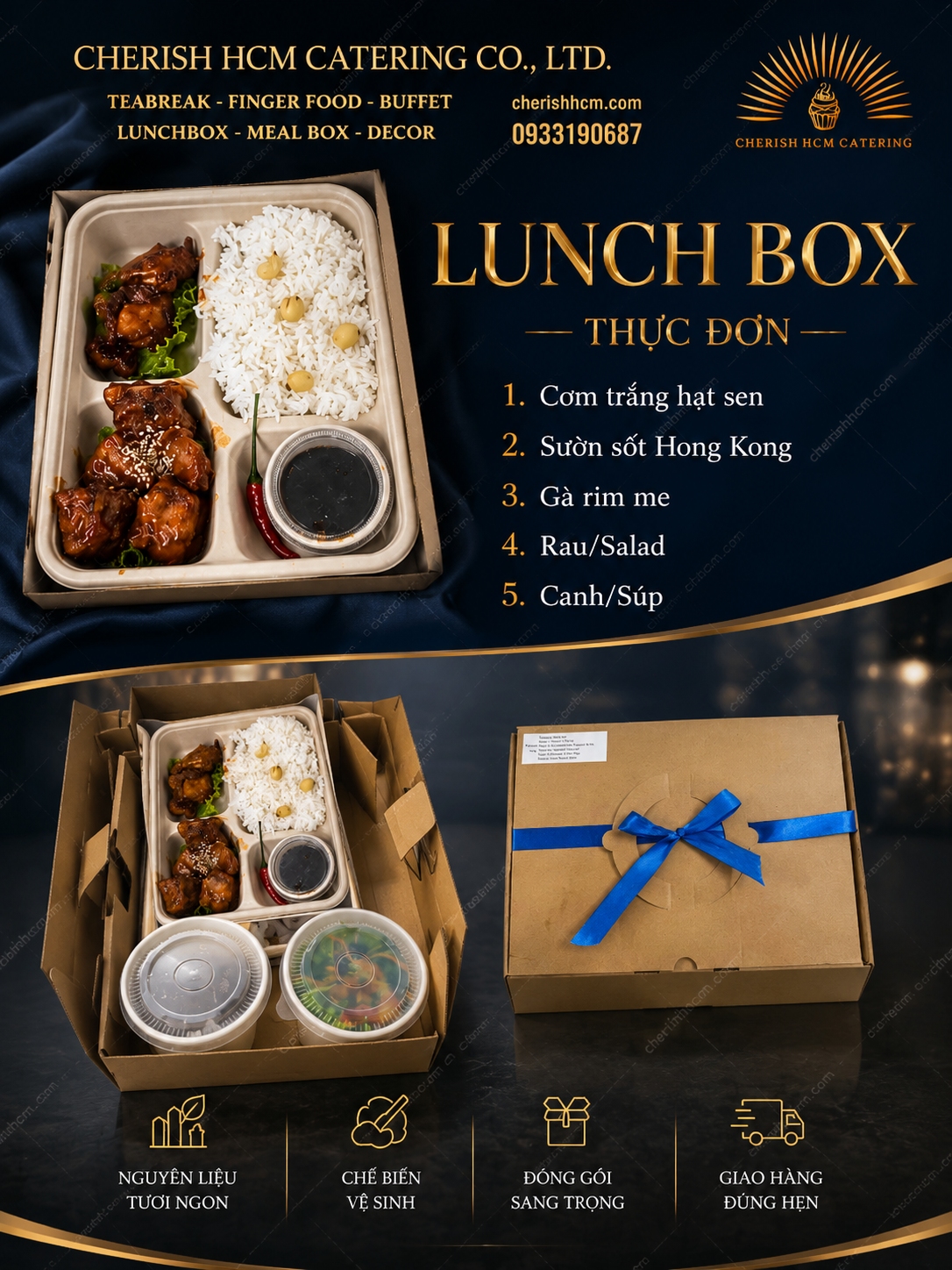 16725 Cơm Sườn sốt Hong Kong, Gà rim me