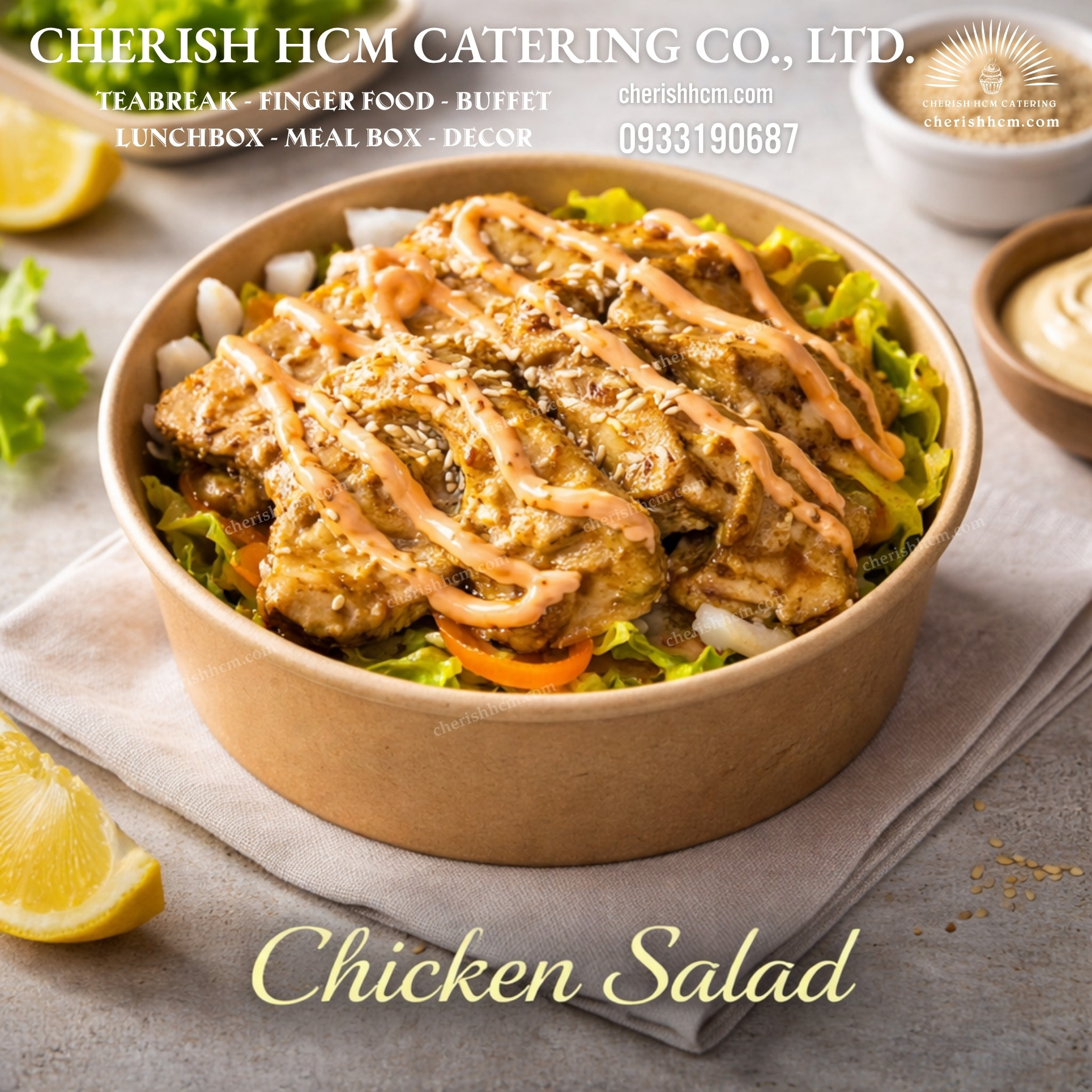 21525 Meal box - Salad gà/ Chicken salad