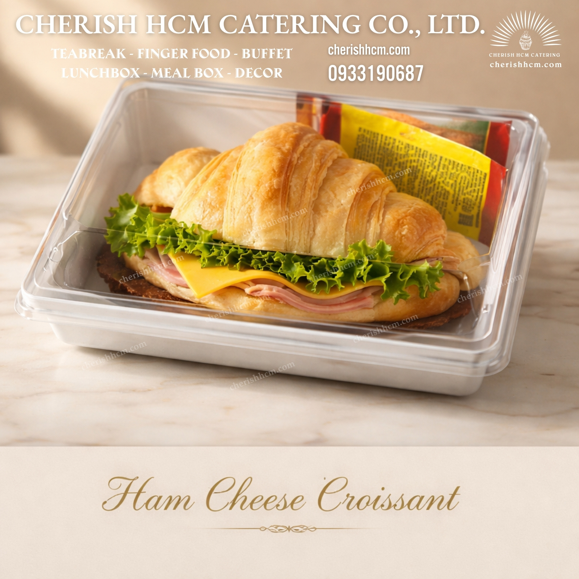 21525 Ham cheese Croissant