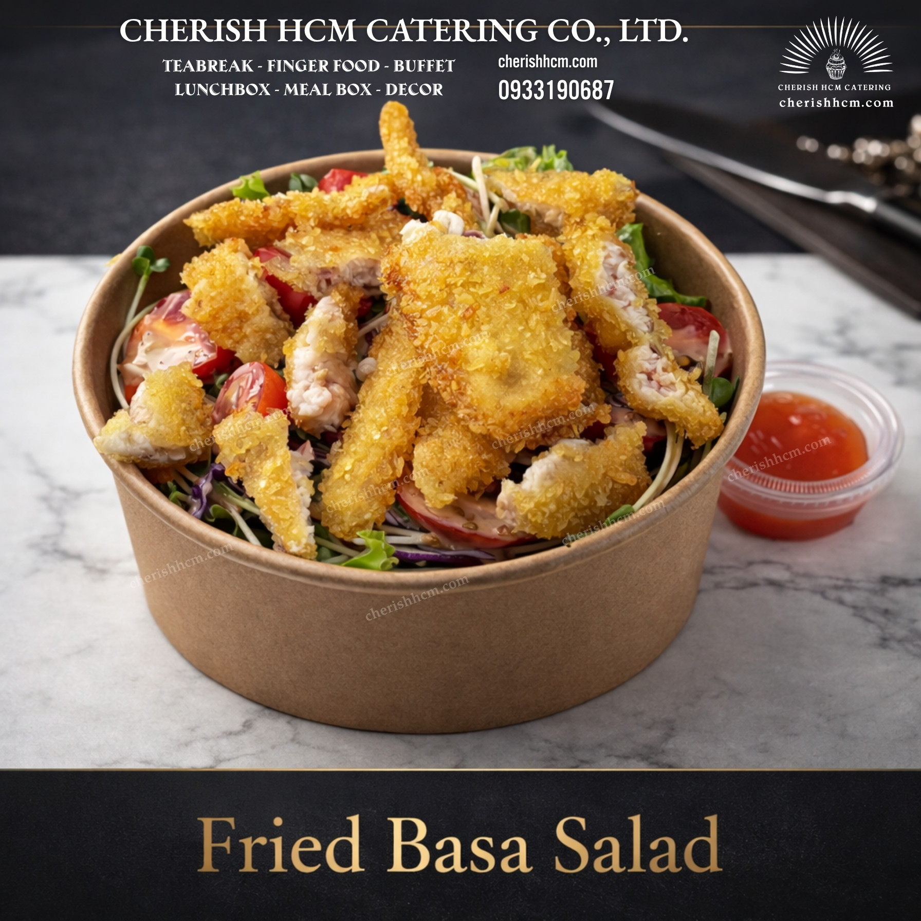 22525 Salad Cá basa