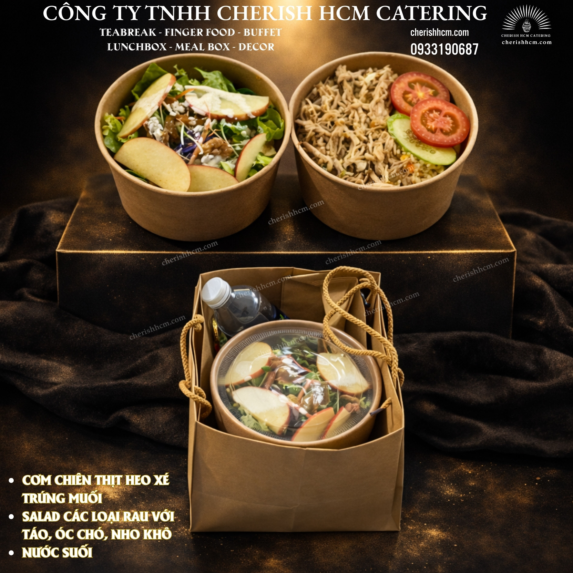 05825 Cơm chiên thịt heo xé trứng muối/ Shredded Pork & Salted Egg Fried Rice