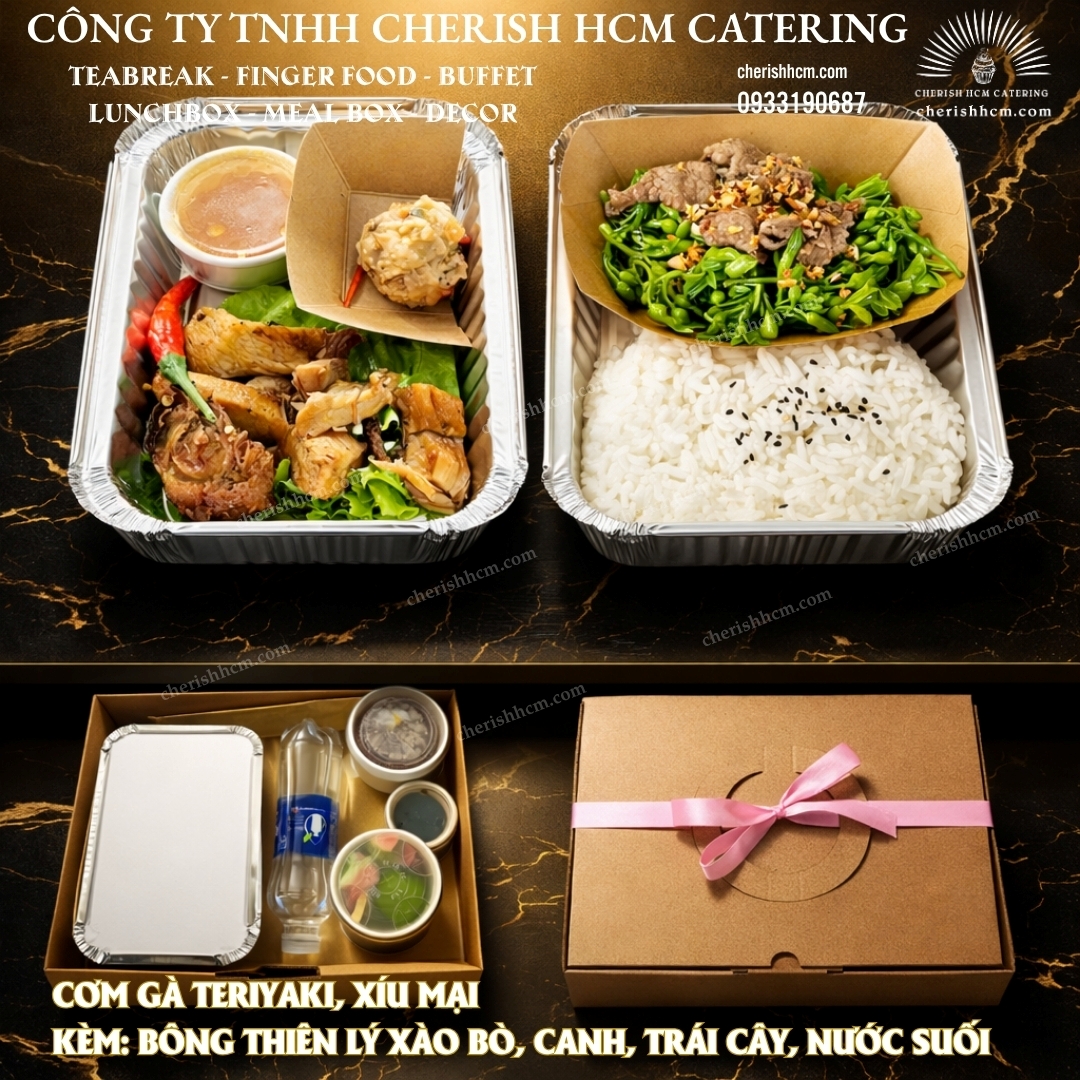 071024 Cơm Gà teriyaki, xíu mại