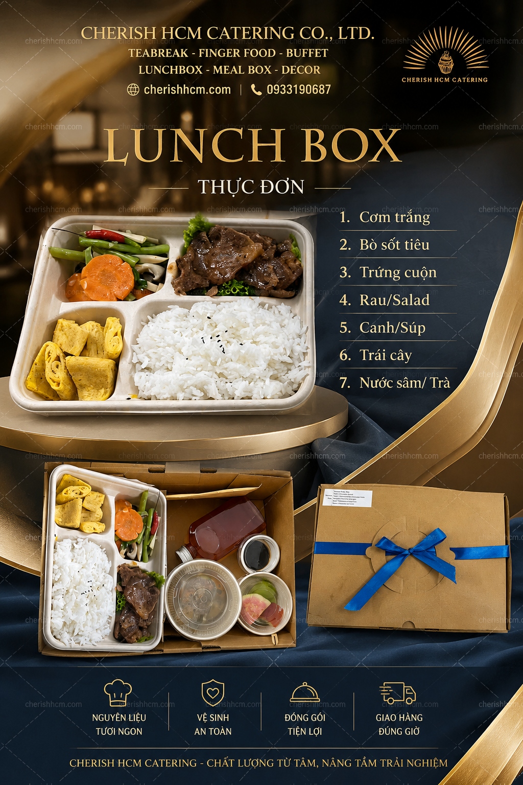 24625 Cơm Bò sốt tiêu, Trứng cuộn