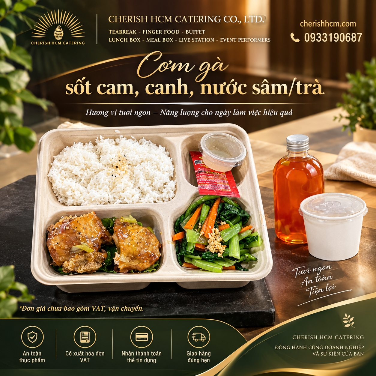 24926 Cơm Gà sốt cam