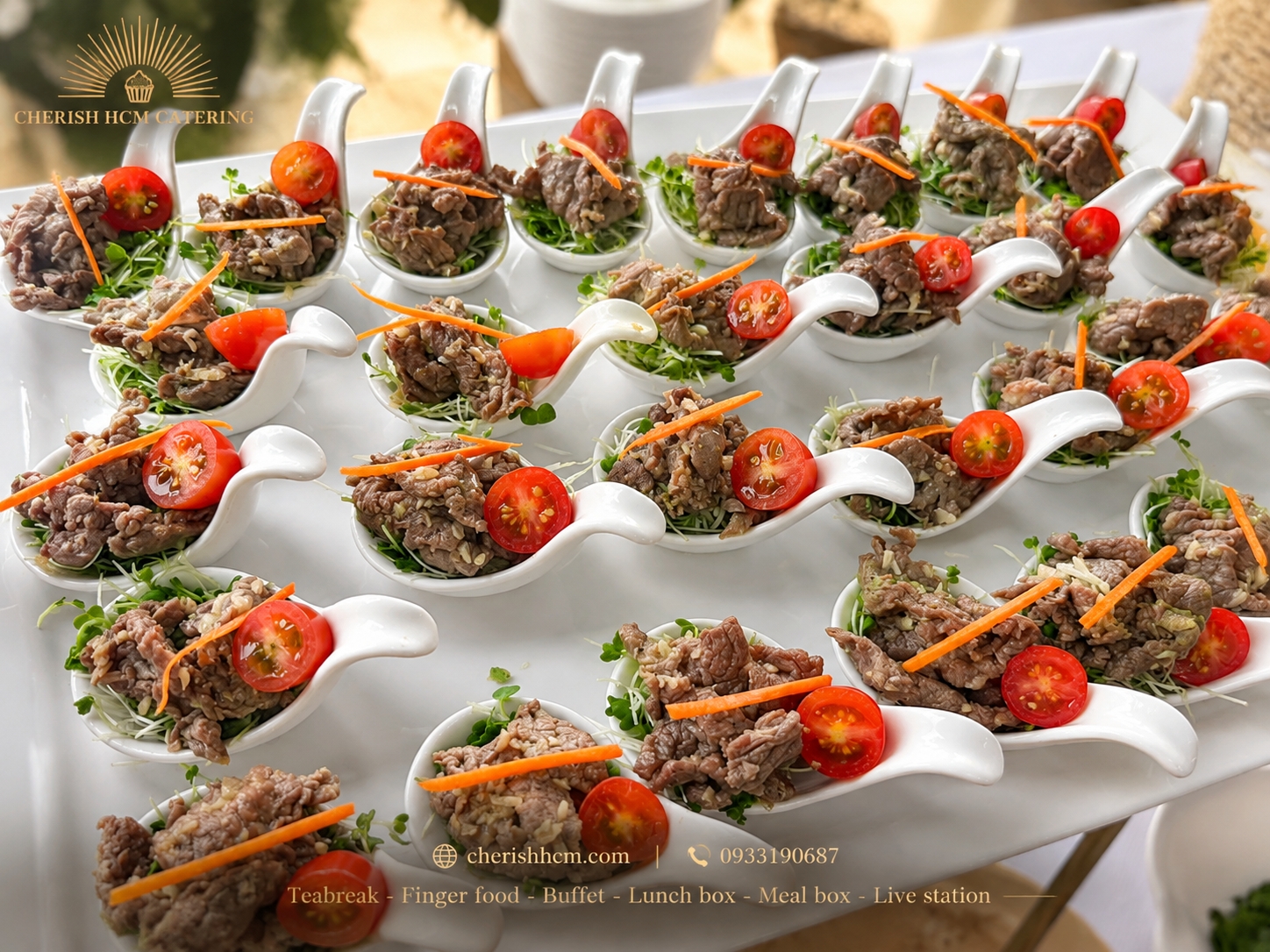 26926 Set 10 Salad bò/ Beef salad