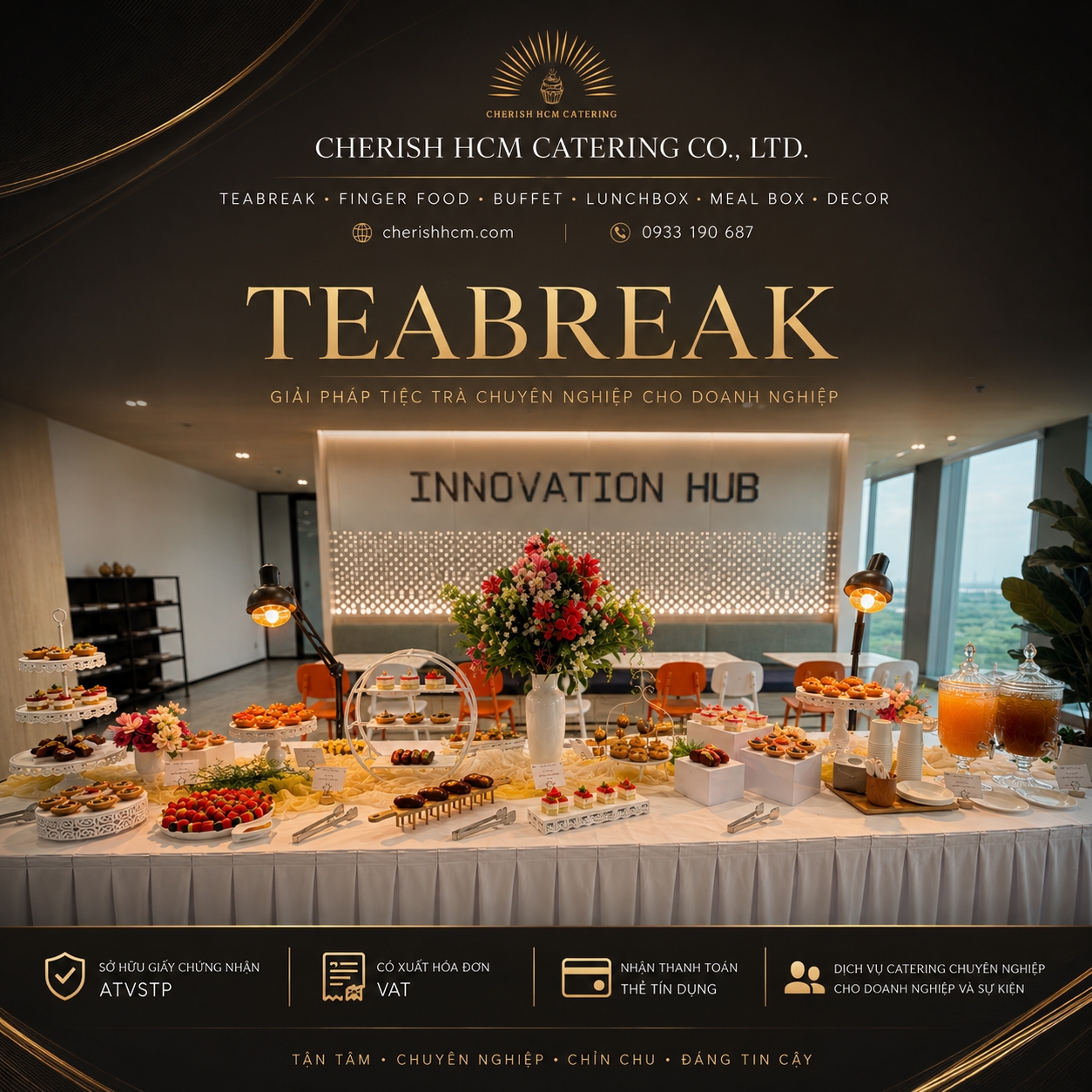 Công ty Truyền thông Sidekick - Tiệc Teabreak