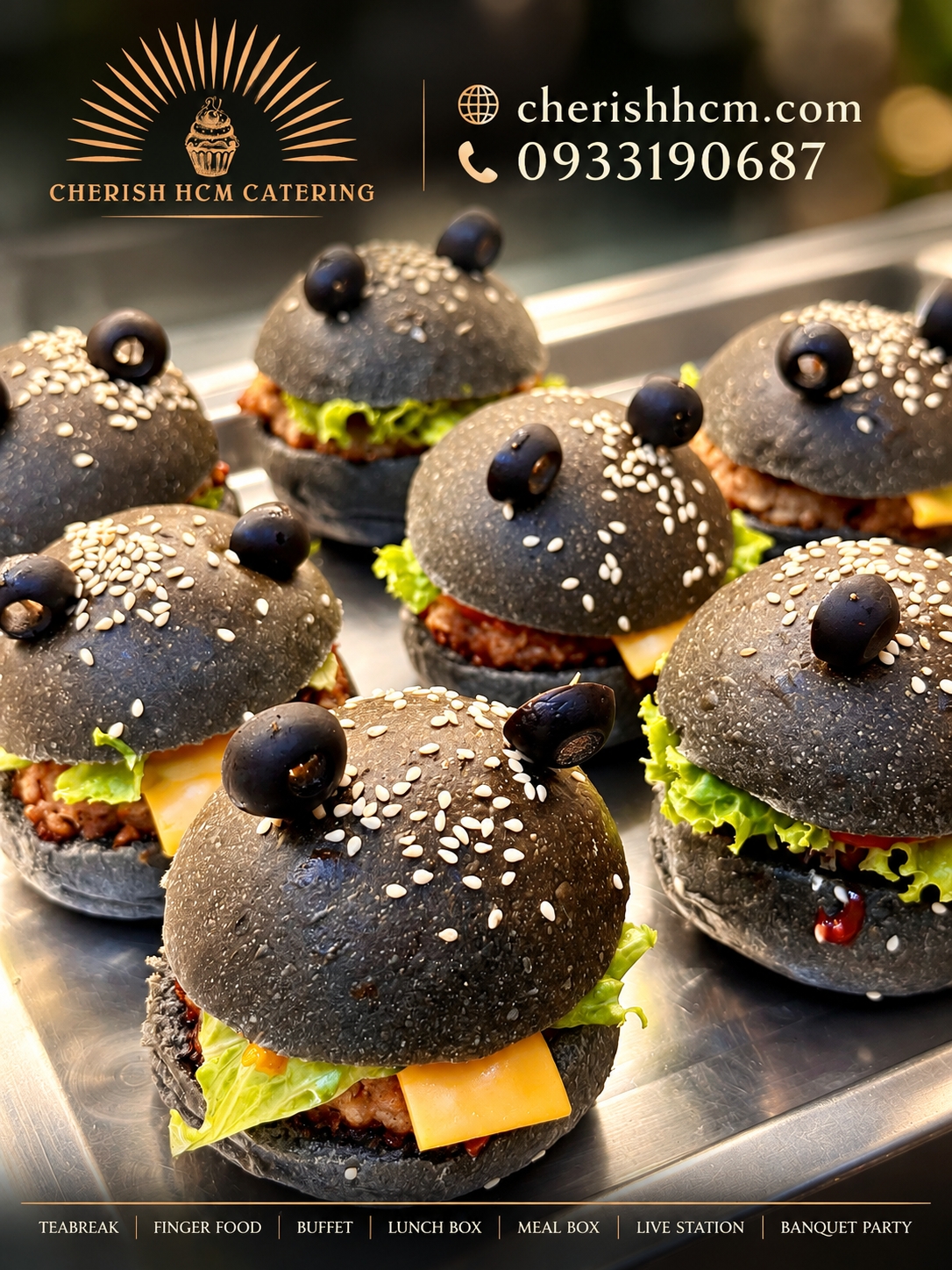 281023 Halloween- Set 10 hamburger than tre