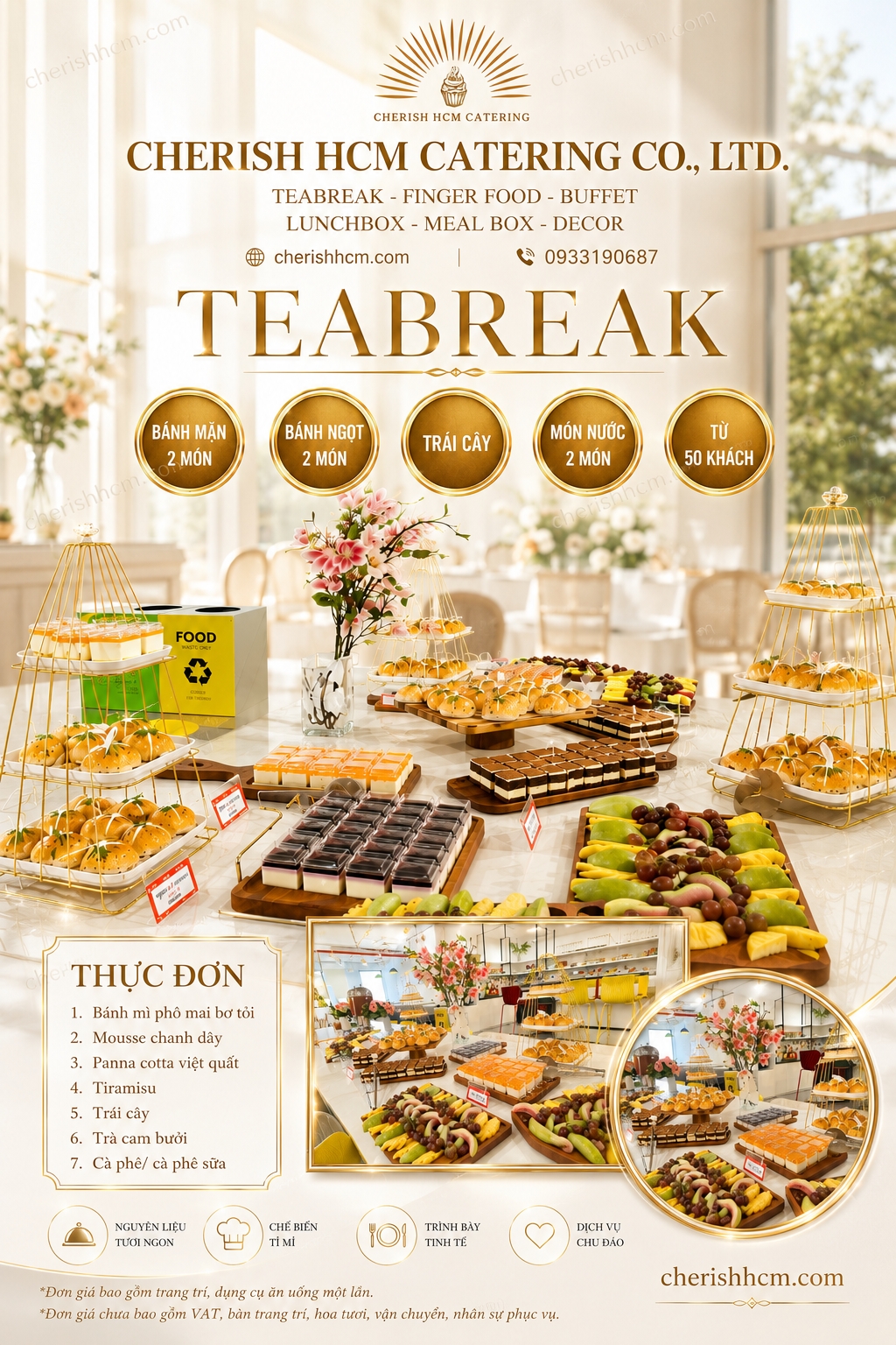 27523 Teabreak Connect - Phù hợp từ 50 khách