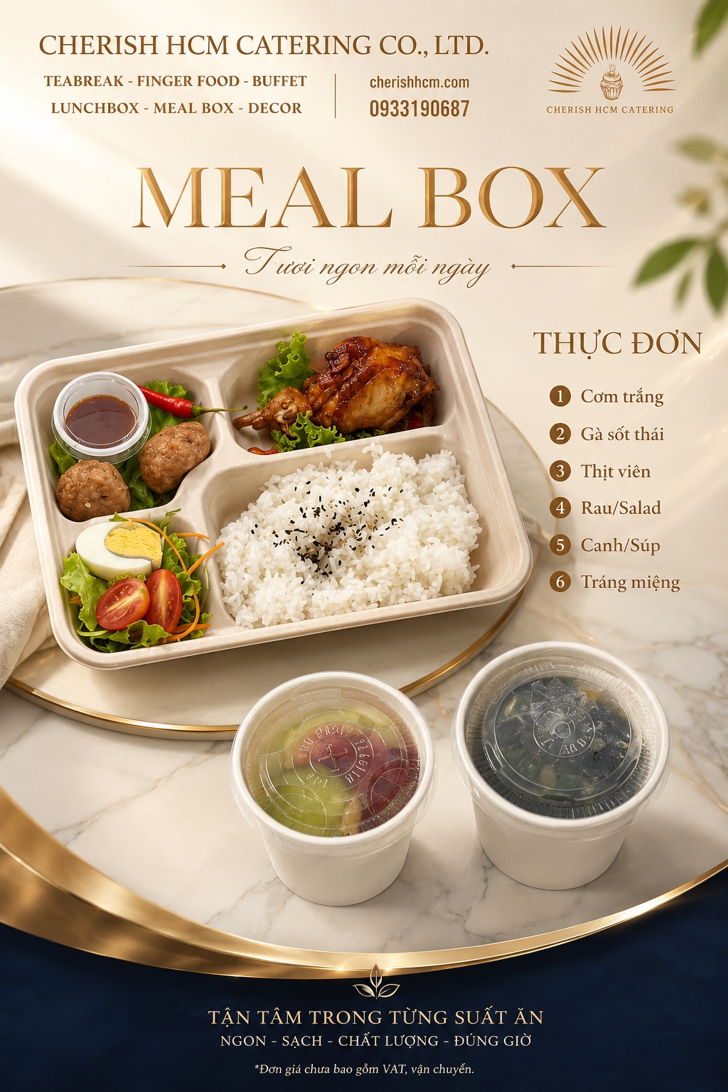 29626 Cơm Gà sốt thái, thịt viên