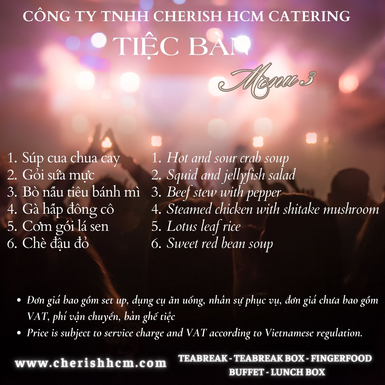 Tiệc bàn - Đa lộc