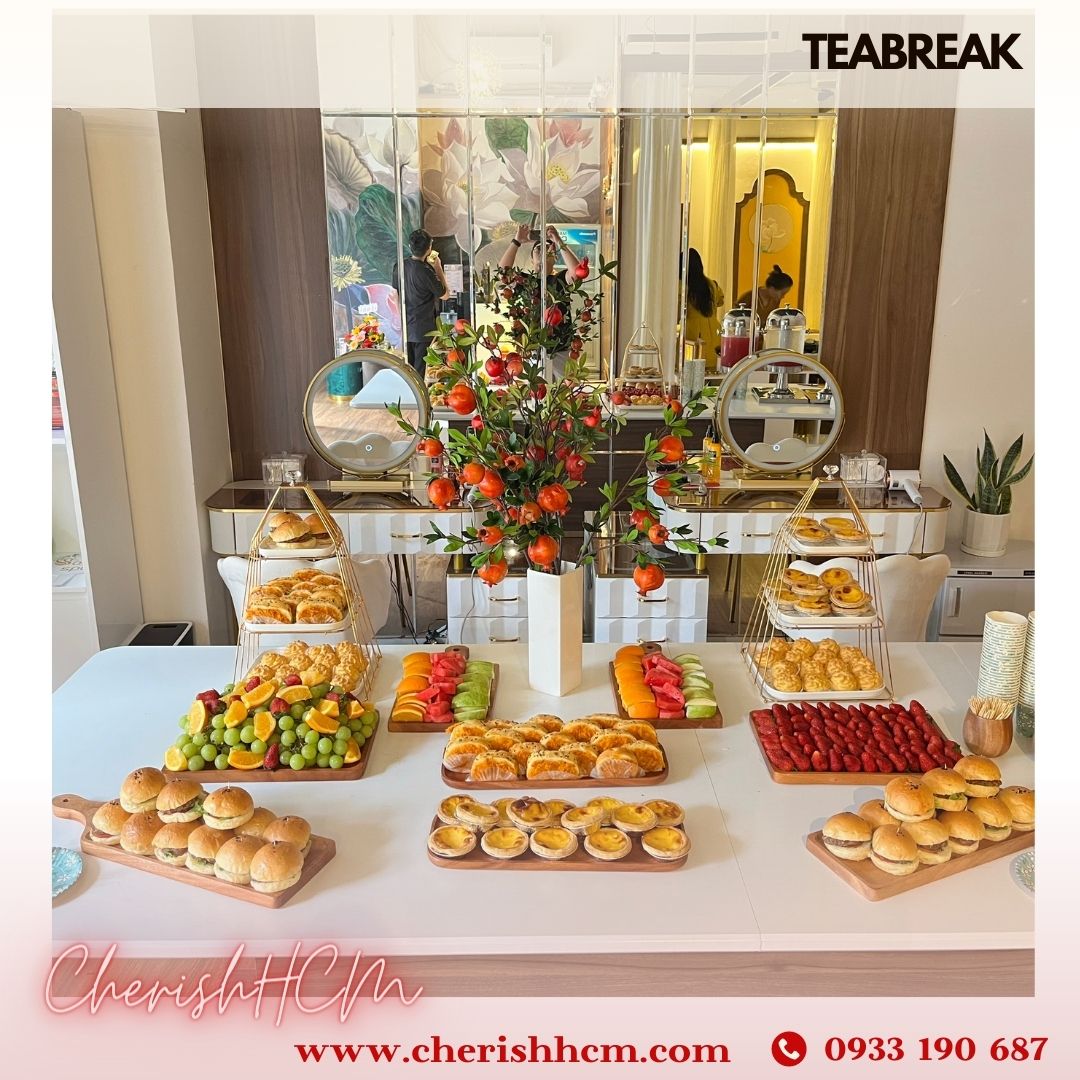 Tiệc teabreak trọn gói- Gói tiệc khai trương