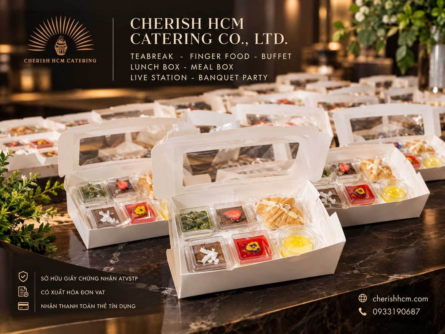 Transviet - Tiệc Teabreak, Tiệc Buffet, Lunch box, Meal box