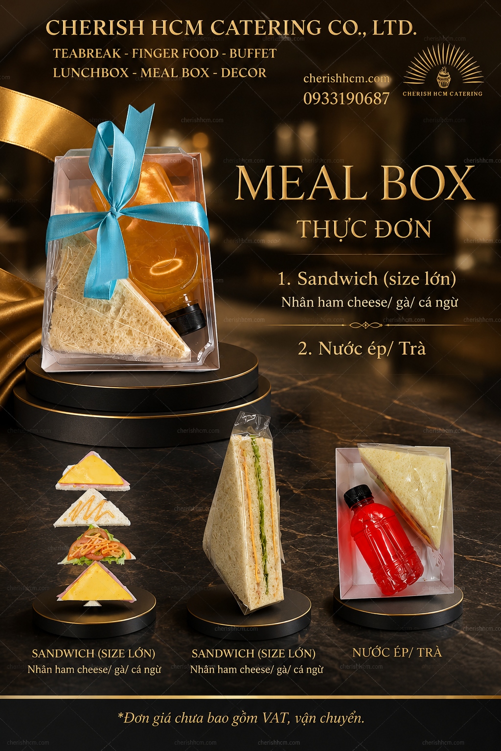 311024 Sandwich lớn, Nước ép/Trà