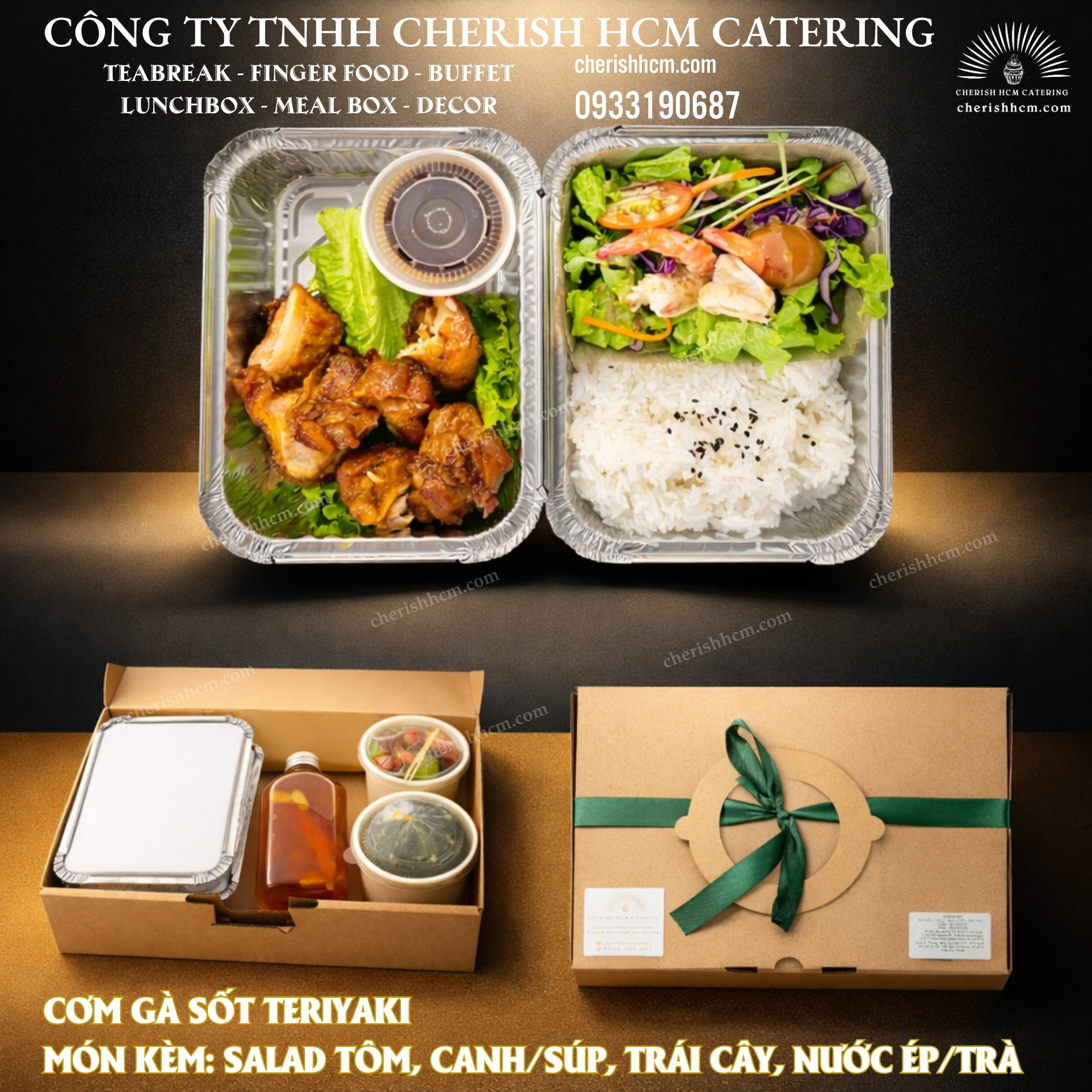 10624 Elegant Cơm Gà sốt teriyaki