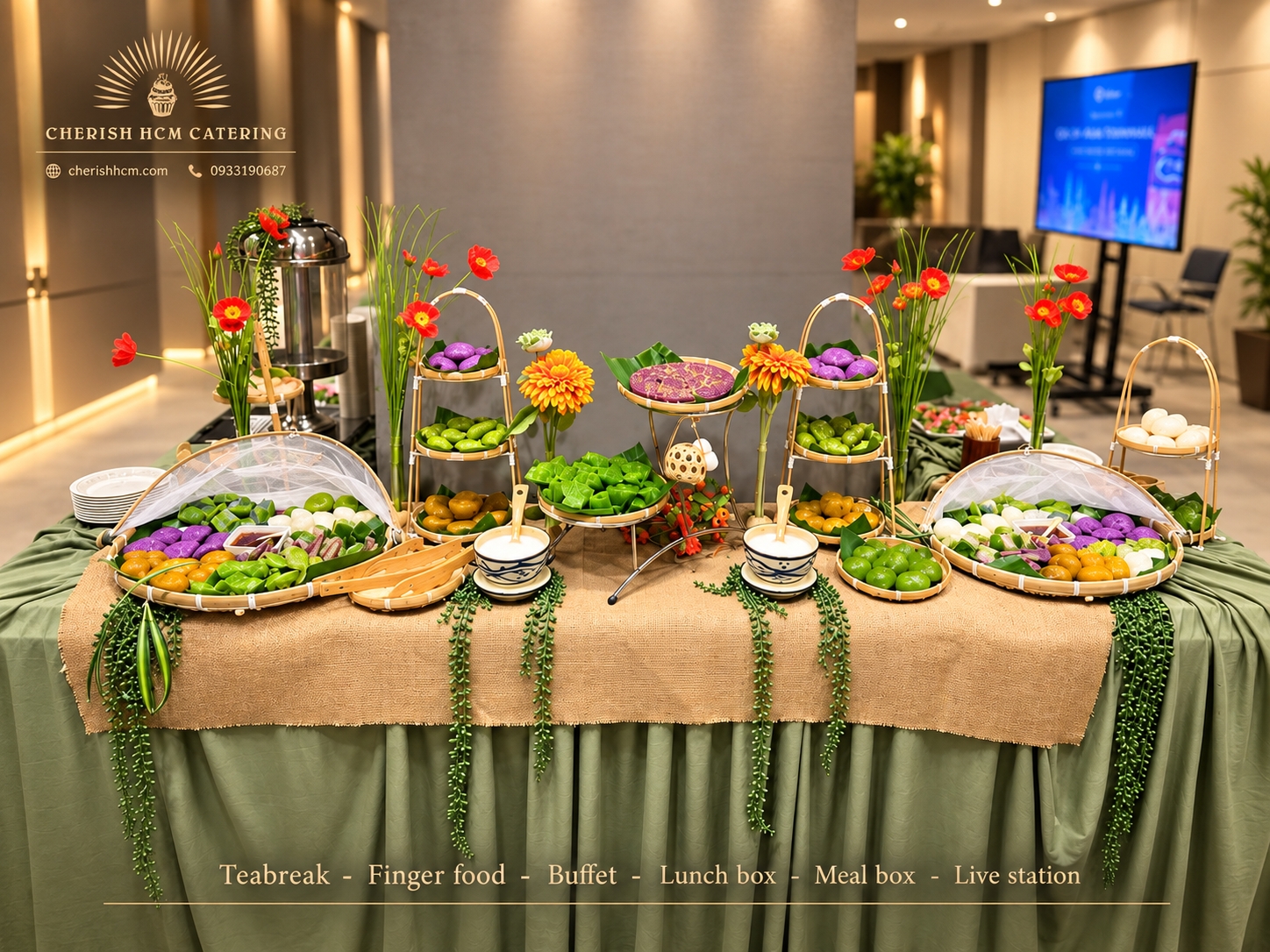 Quảng cáo Phi Lao - Tiệc Teabreak