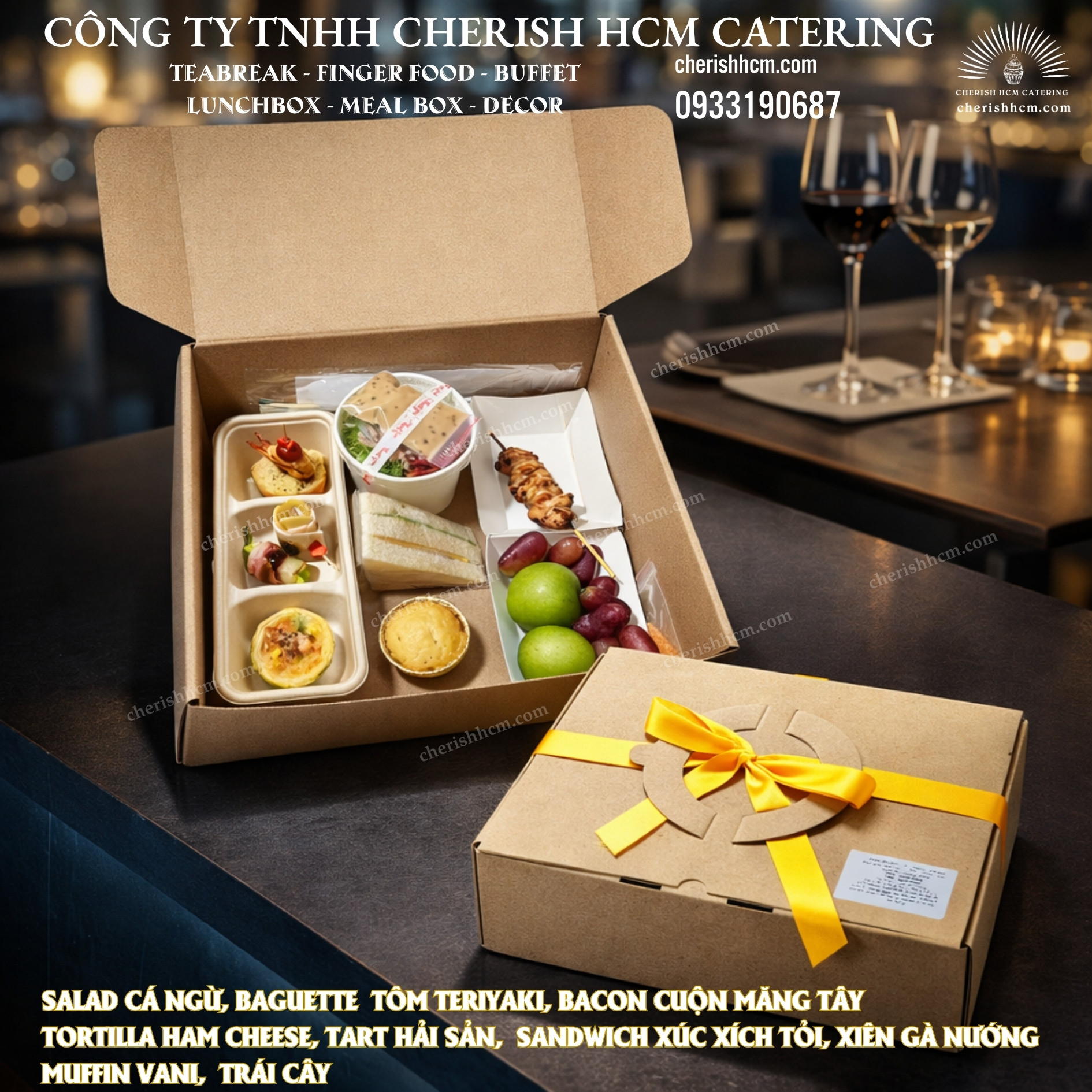 311025 Finger Food Box 9 món