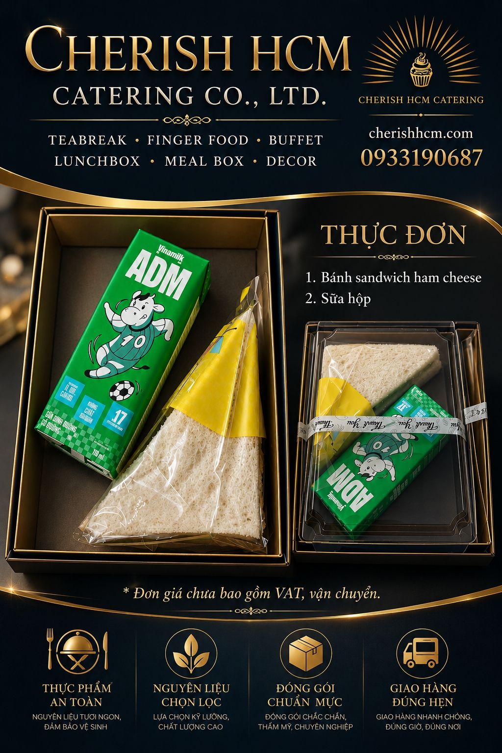 22626 Sandwich lớn, Sữa hộp