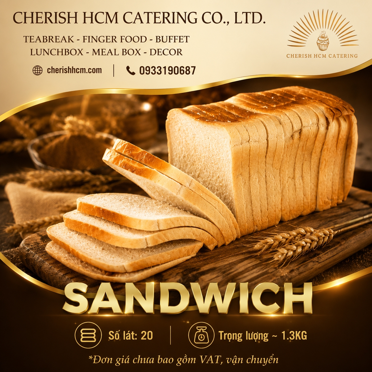 Sandwich ổ, giao từ 5 ổ