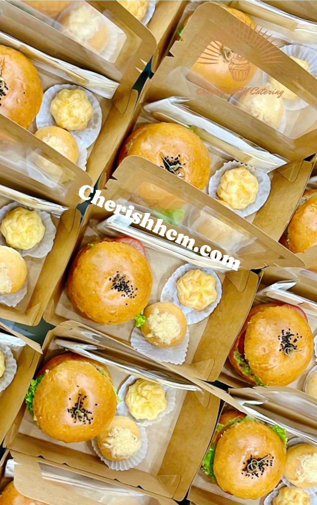 Teabreak Box Creamy 1 bánh lớn 2 bánh nhỏ